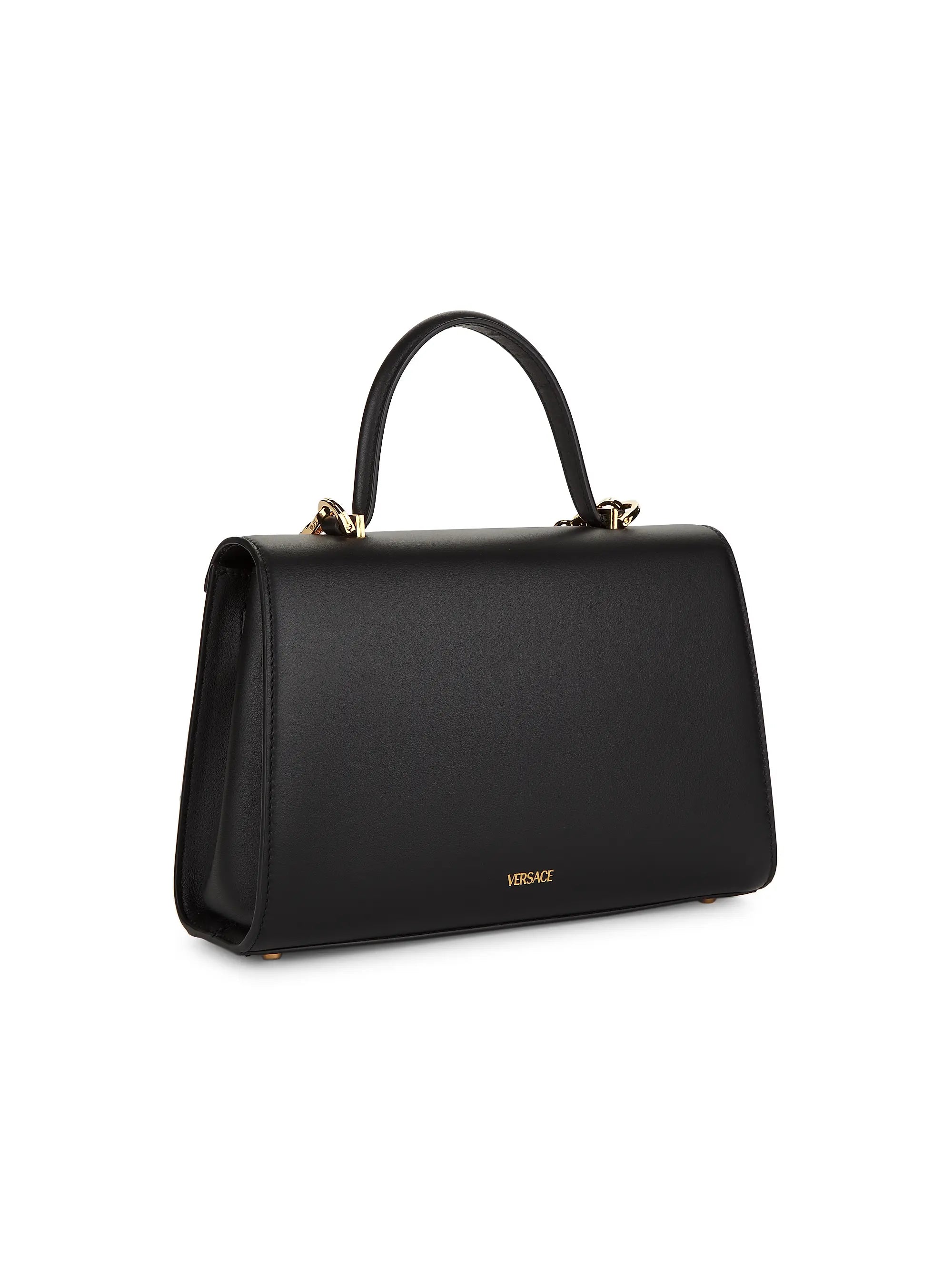 Versace Medusa 95 Medium Top Handle Calf Leather