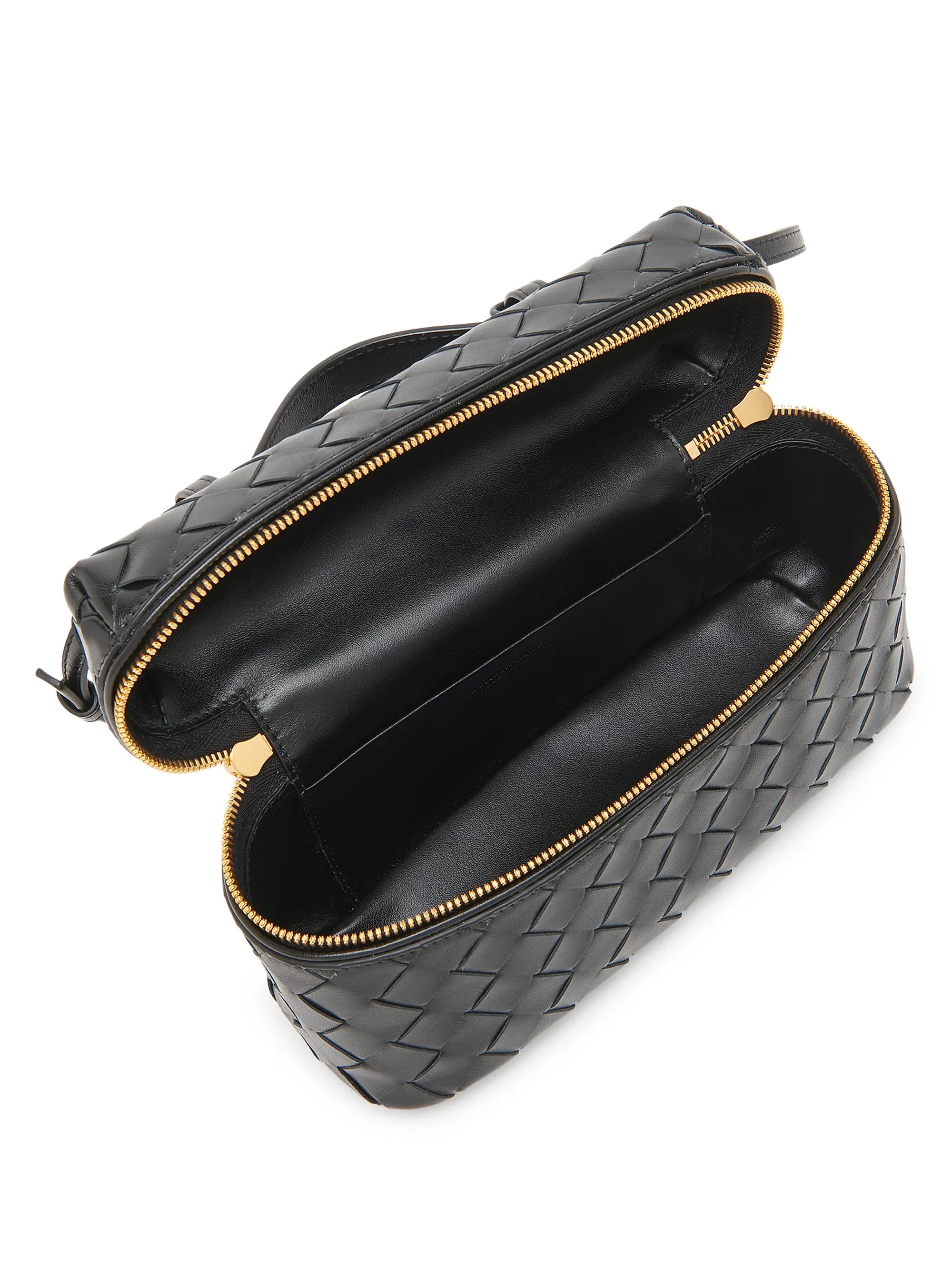 Bottega Veneta Bang Bang Intrecciato Leather Crossbody Vanity Case Bag