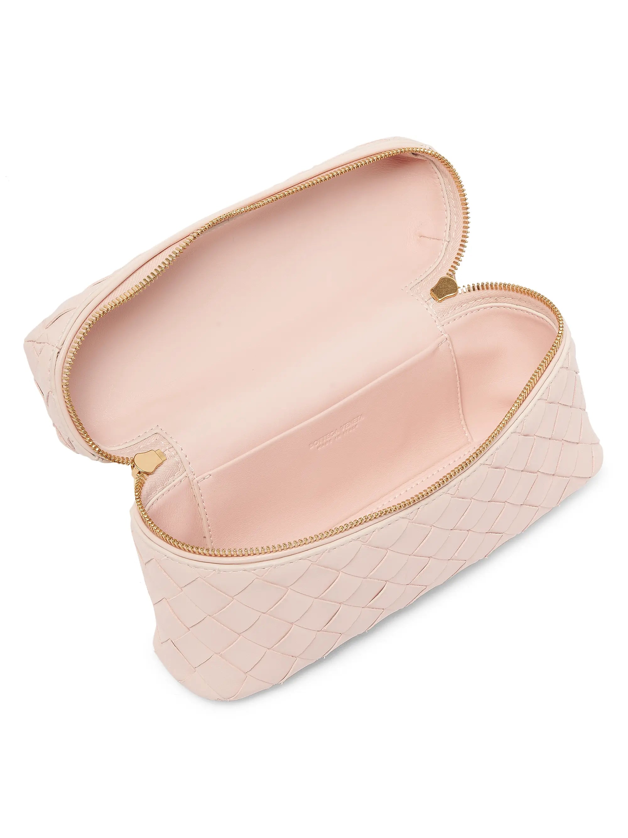 Bottega Veneta Bang Bang Intrecciato Leather Crossbody Vanity Case Bag