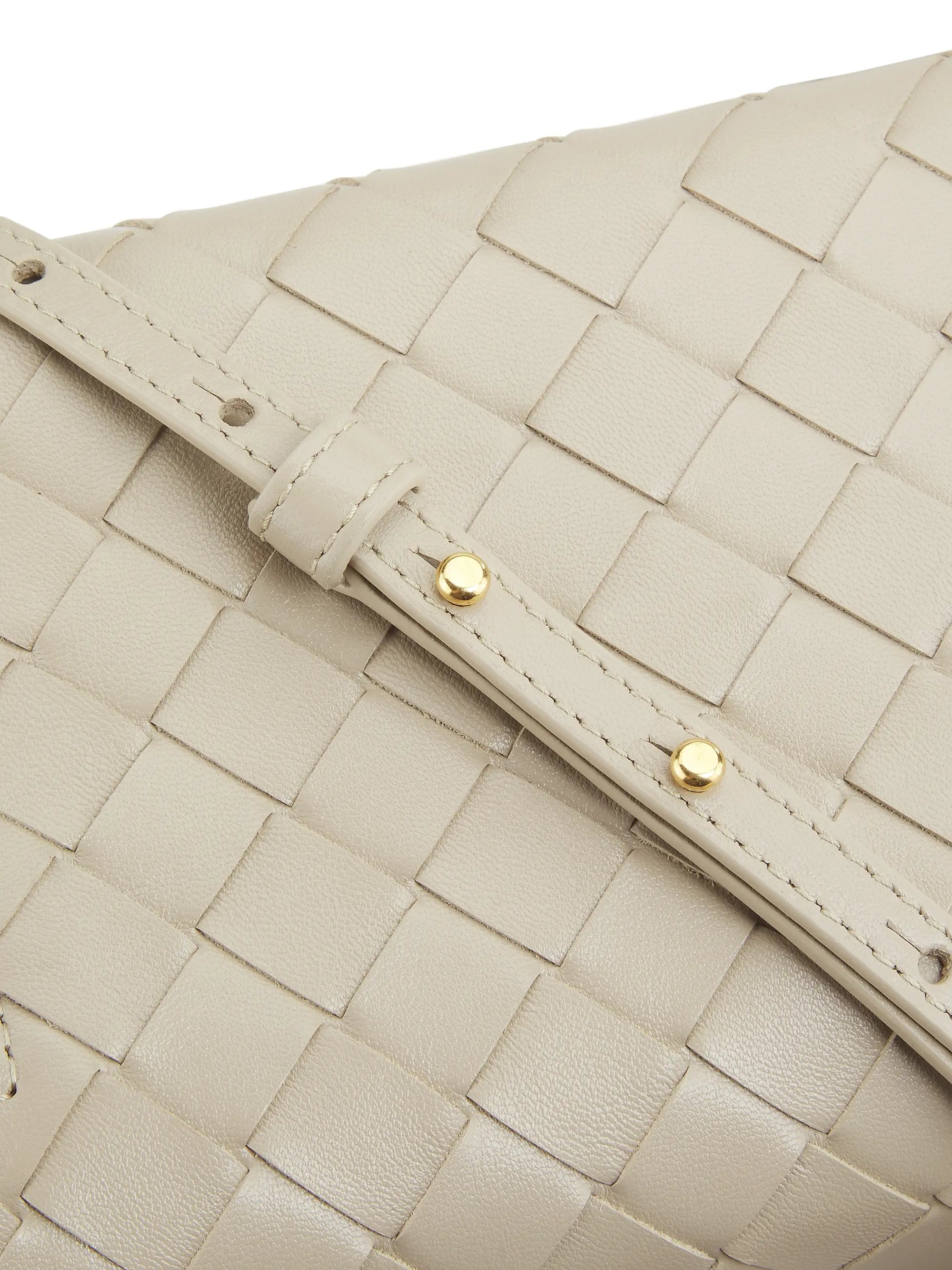 Bottega Veneta Bang Bang Intrecciato Leather Crossbody Vanity Case Bag