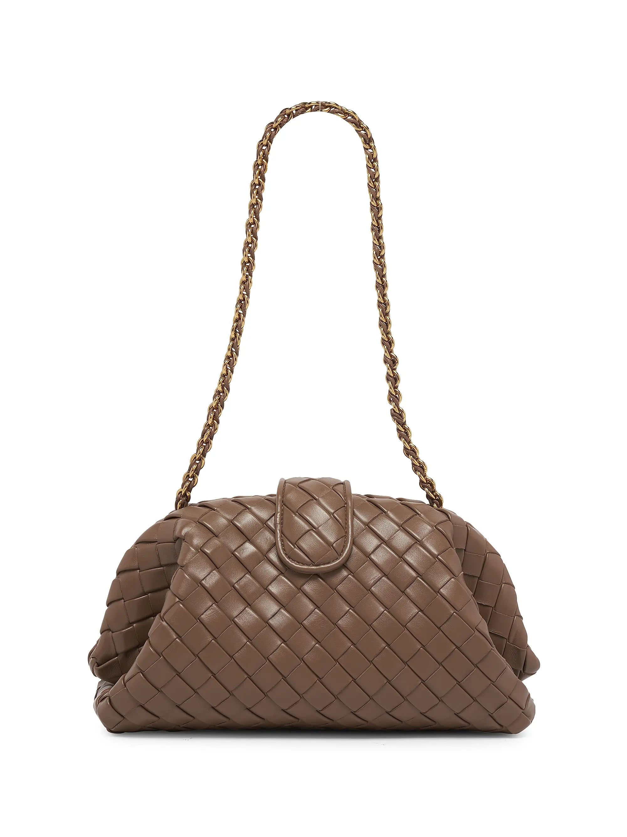 Bottega Veneta Lauren 1980 Padded Intrecciato Leather Clutch