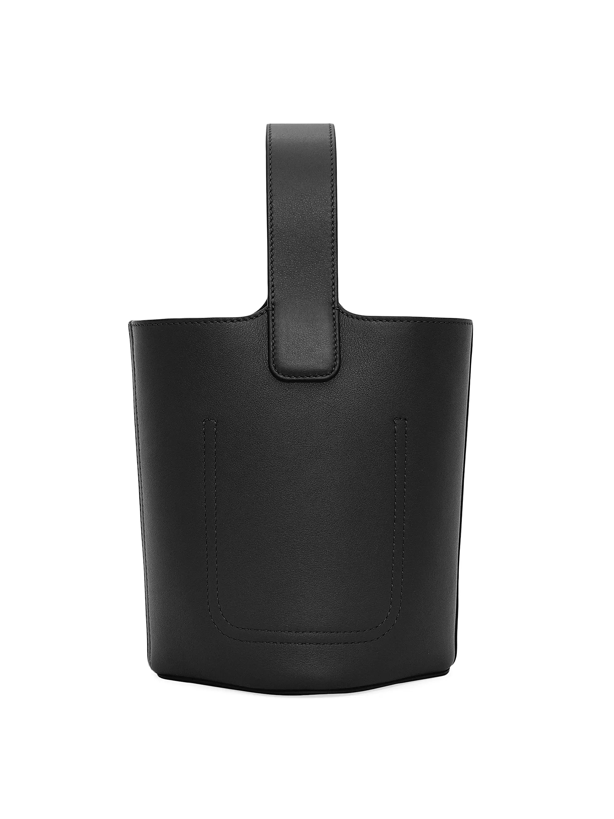 LOEWE Mini Pebbled Leather Bucket Bag