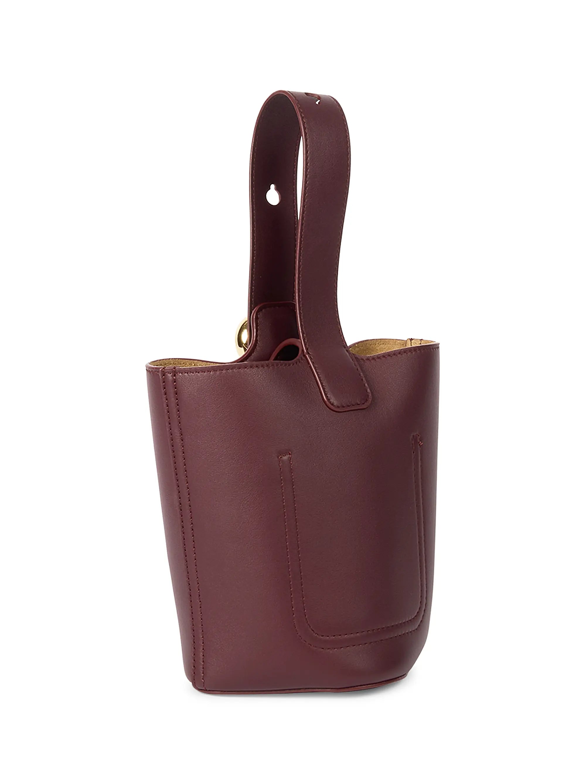 LOEWE Mini Pebbled Leather Bucket Bag