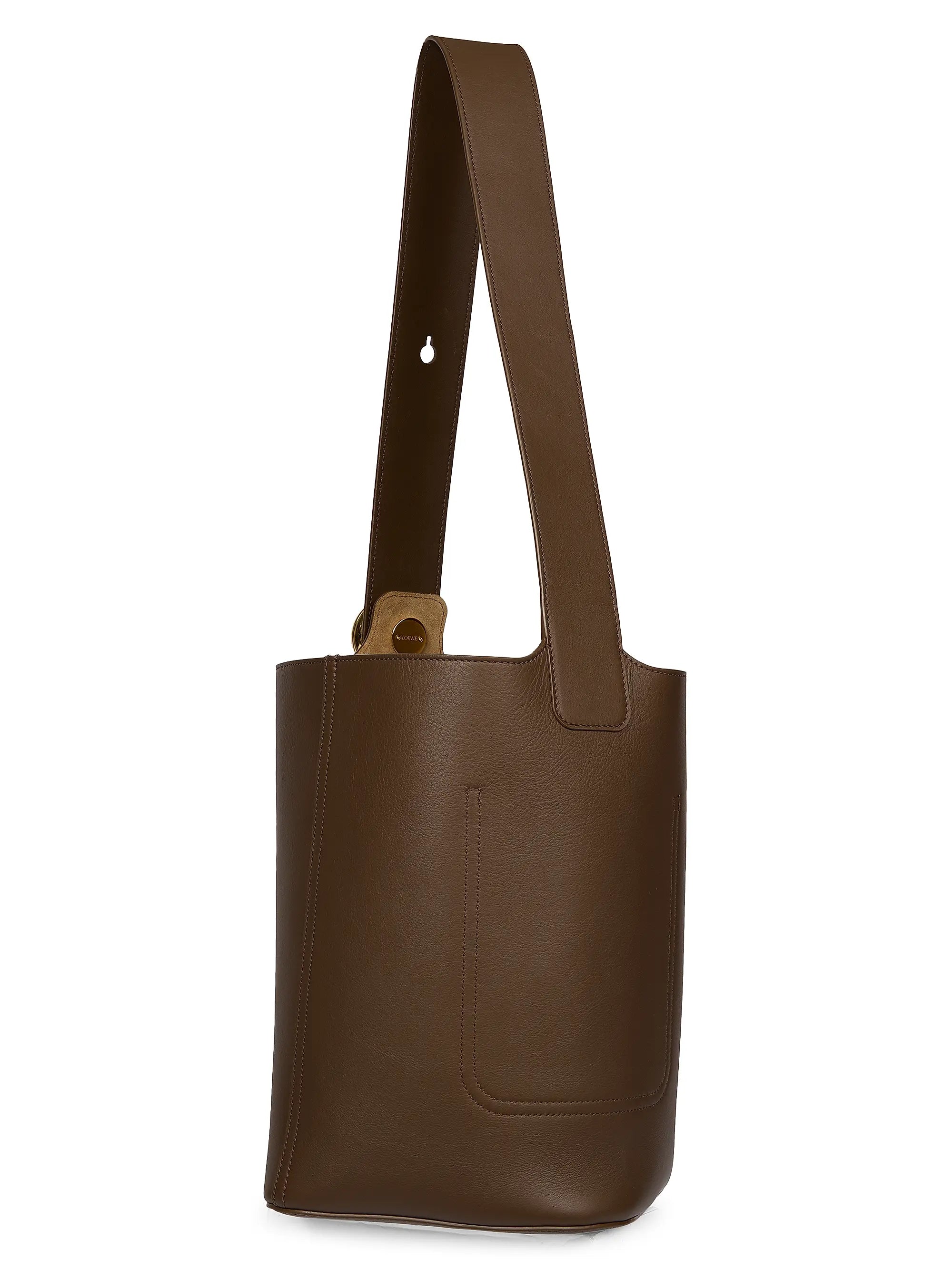 LOEWE Pebbled Leather Bucket Bag