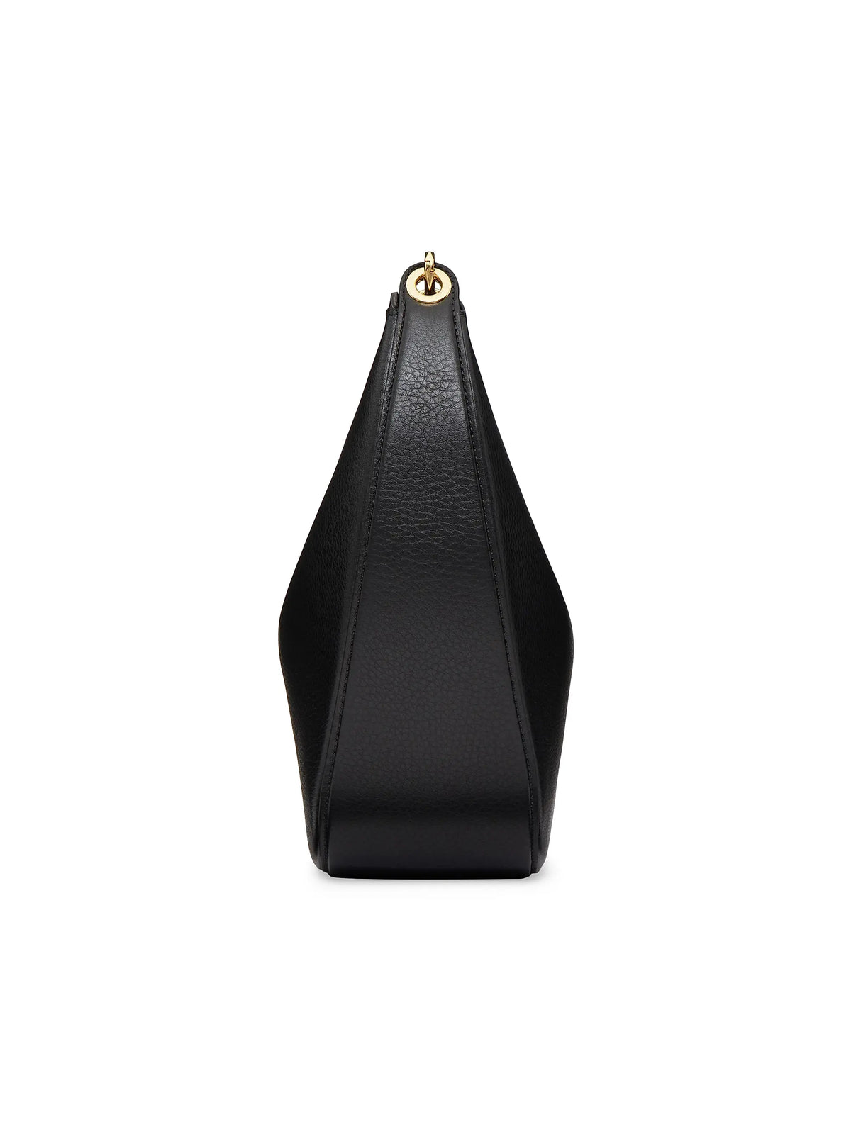 Valentino Garavani VLogo Moon Medium Grainy Calfskin Hobo Bag with Chain