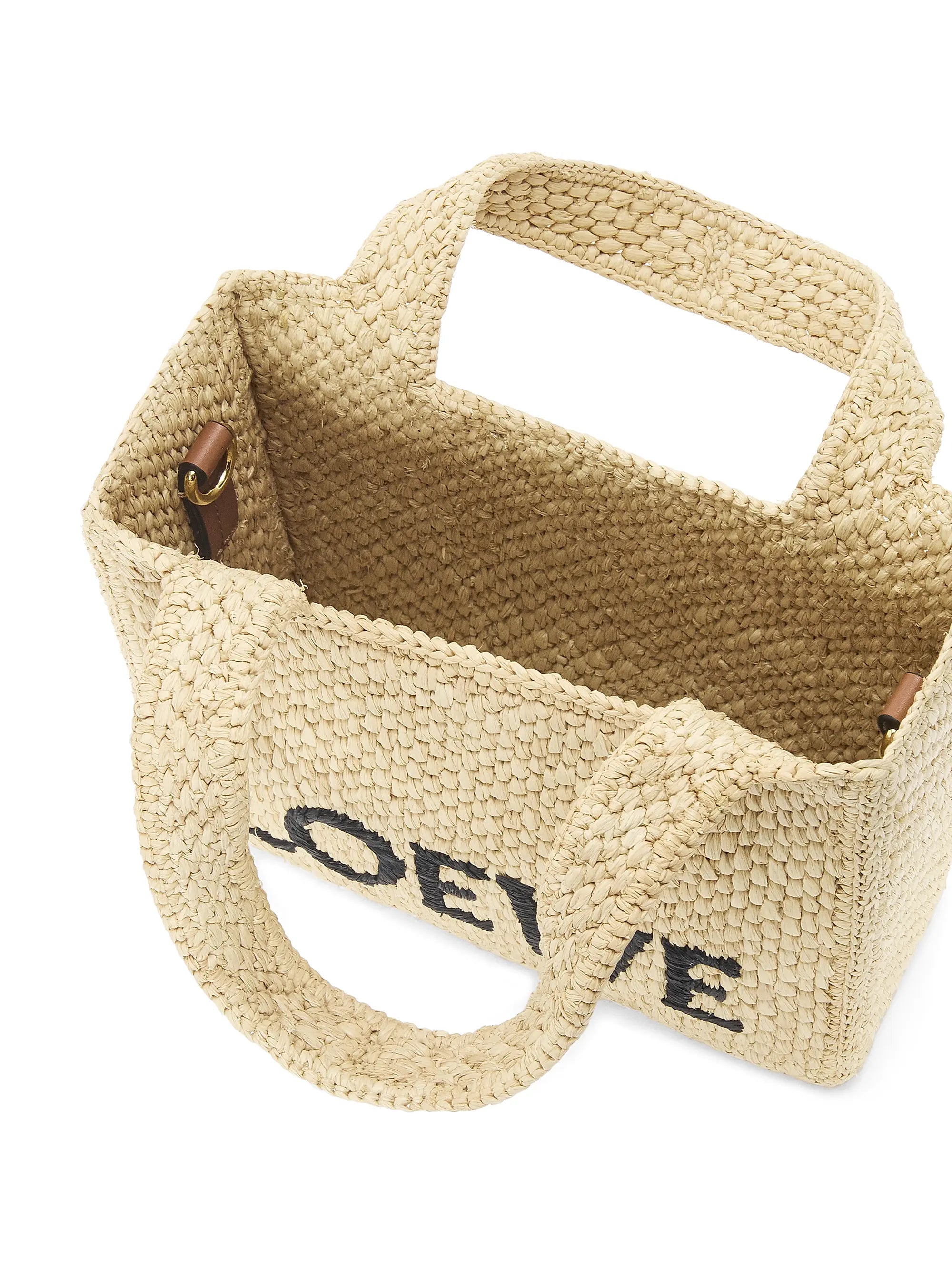 LOEWE LOEWE x Paula's Ibiza Mini Raffia Tote Bag