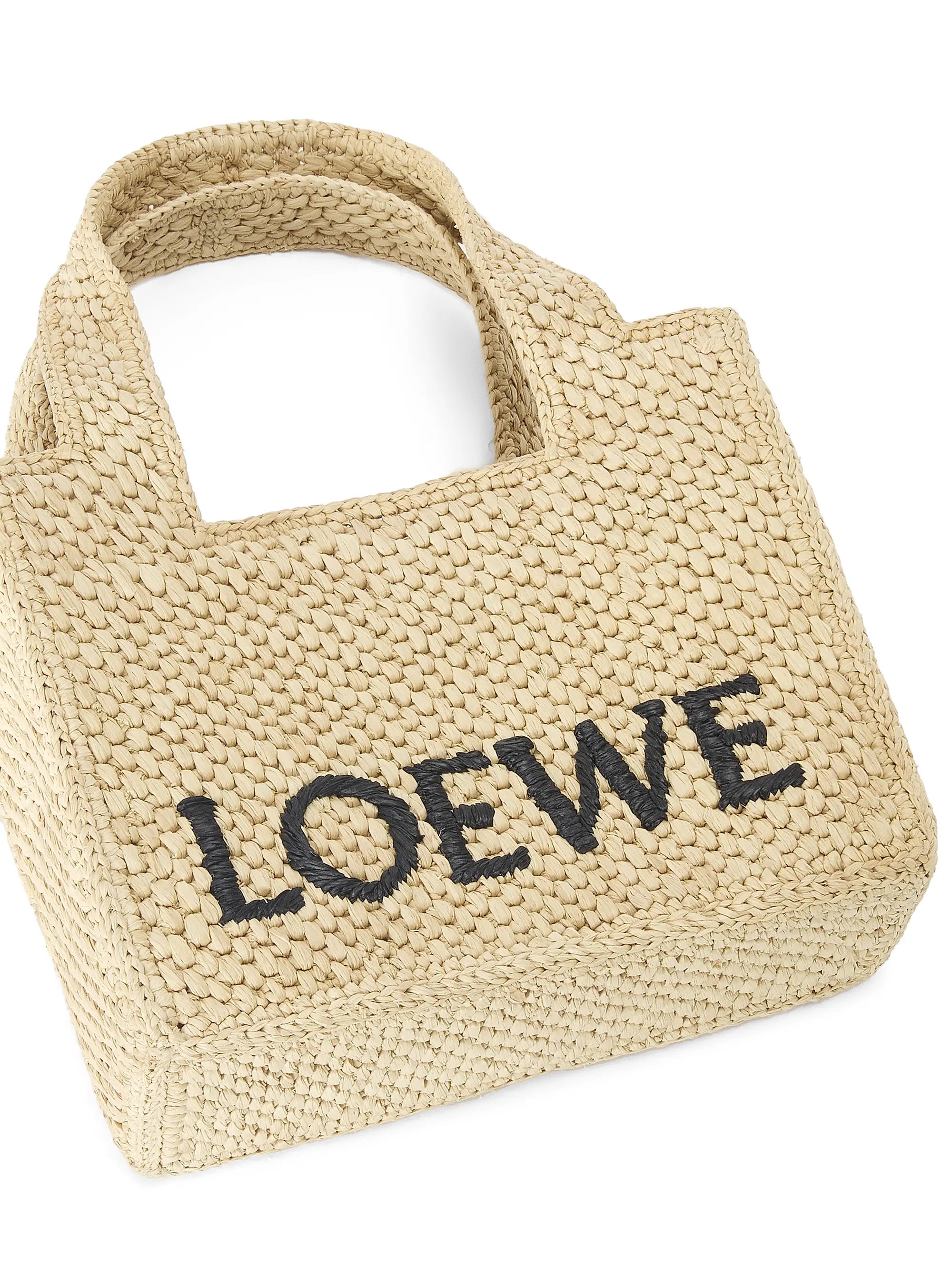 LOEWE LOEWE x Paula's Ibiza Mini Raffia Tote Bag