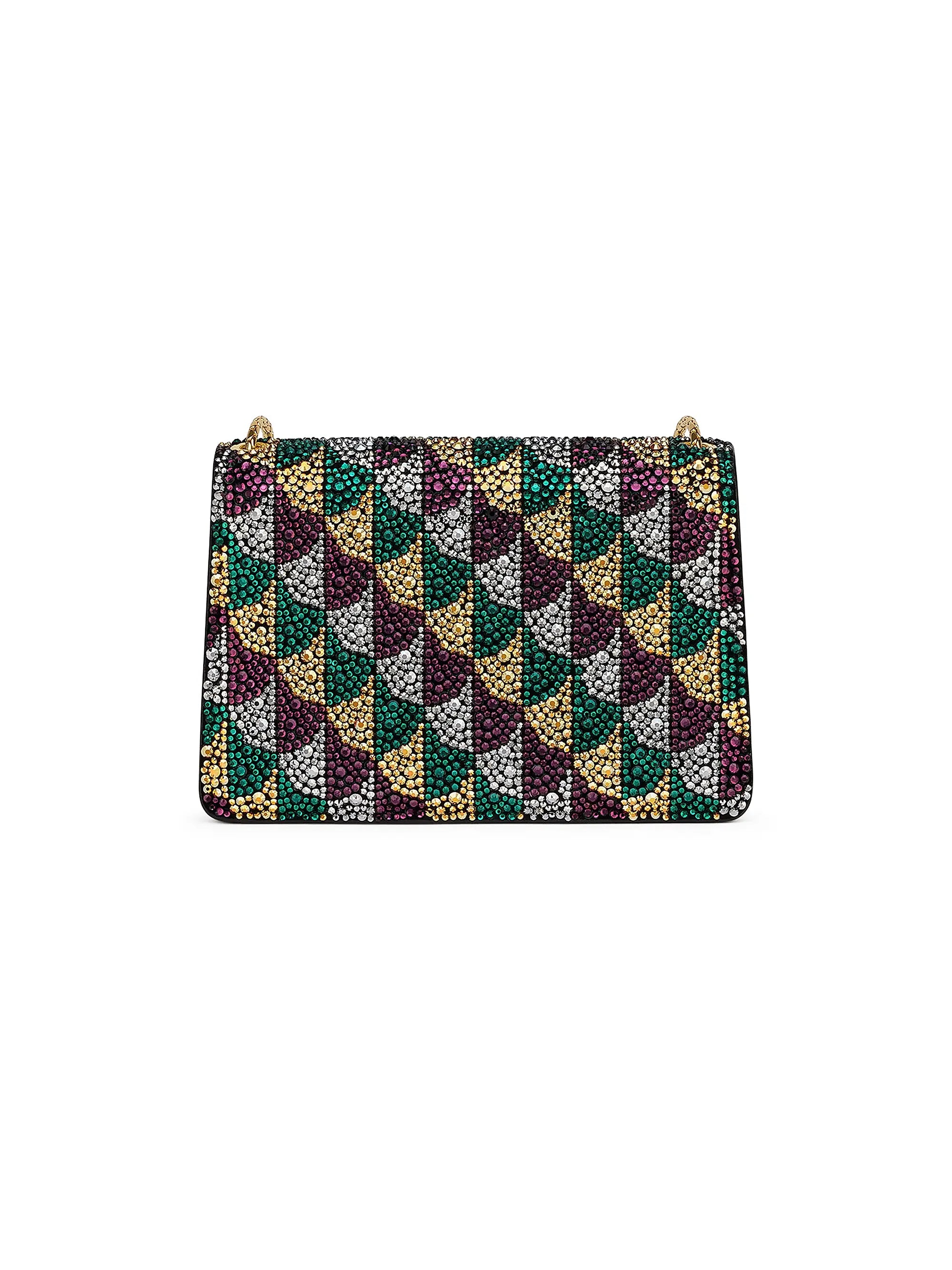 BVLGARI Serpenti Mini Suede Shoulder Bag