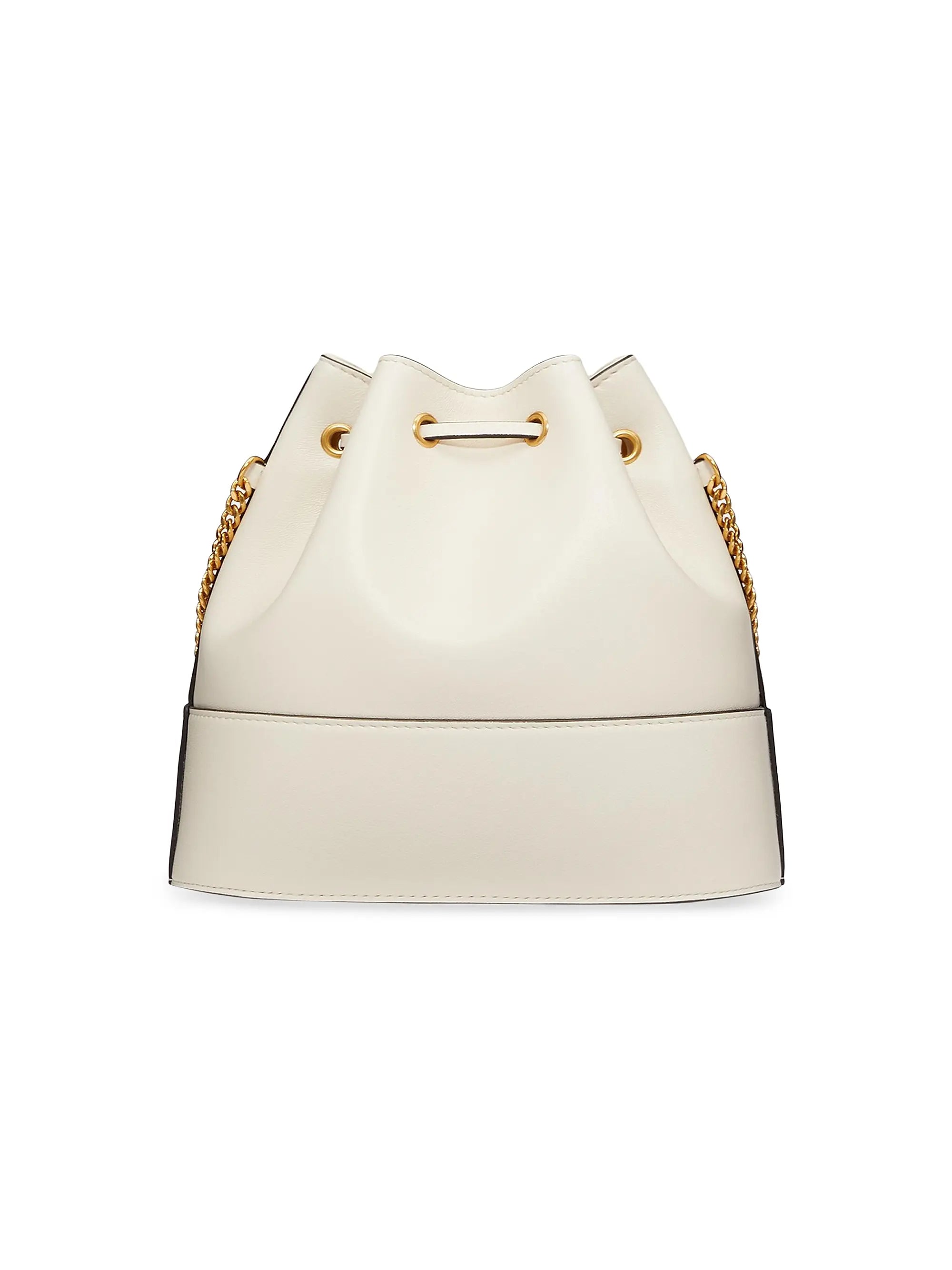 Valentino Garavani Mini Bucket Bag in Nappa with Vlogo Signature Chain