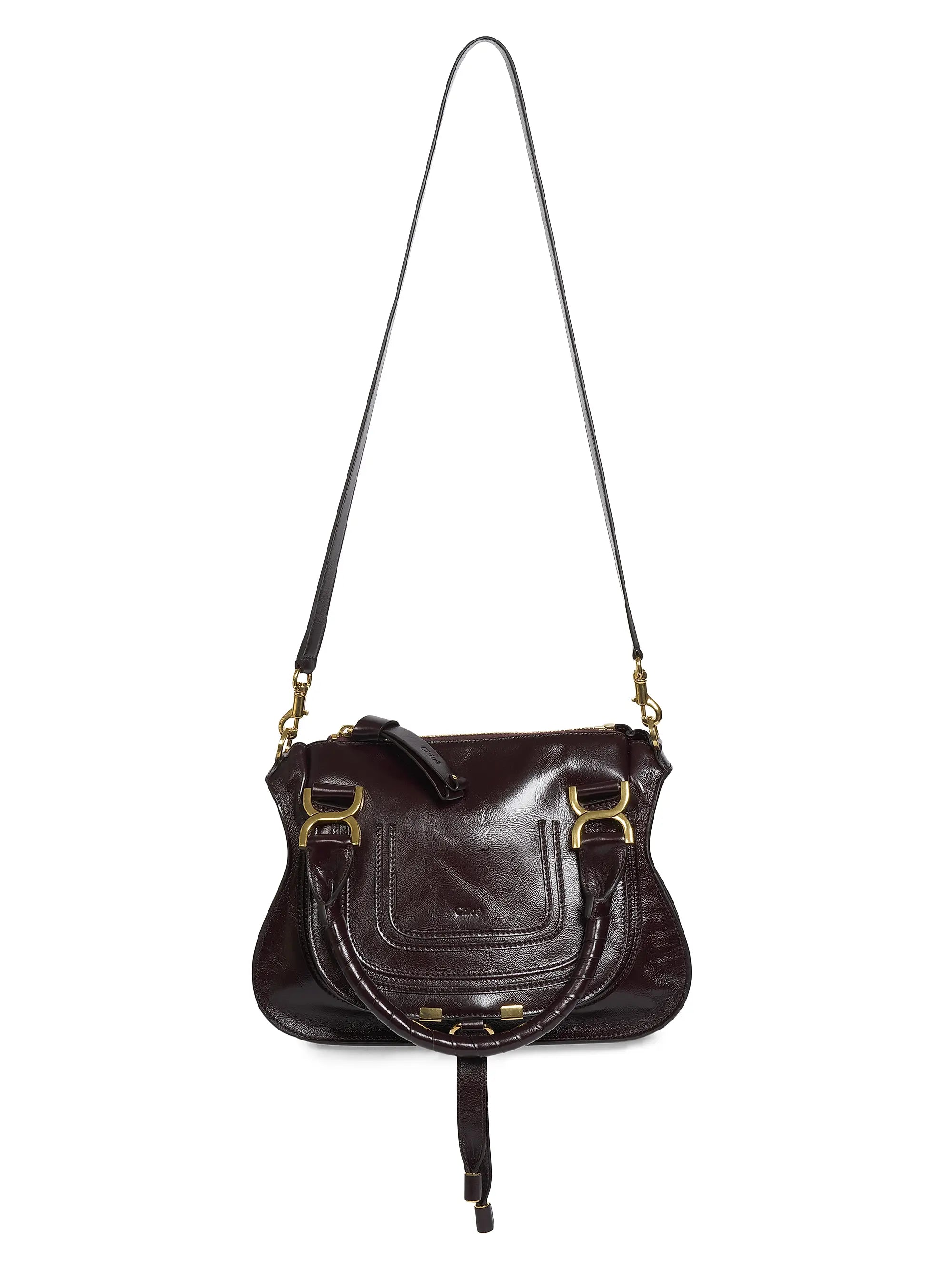 Chloé Marcie Small Leather Satchel