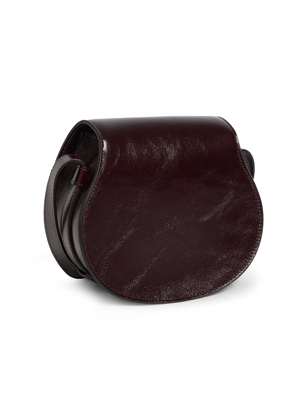 Chloé Small Marcie Leather Saddle Bag