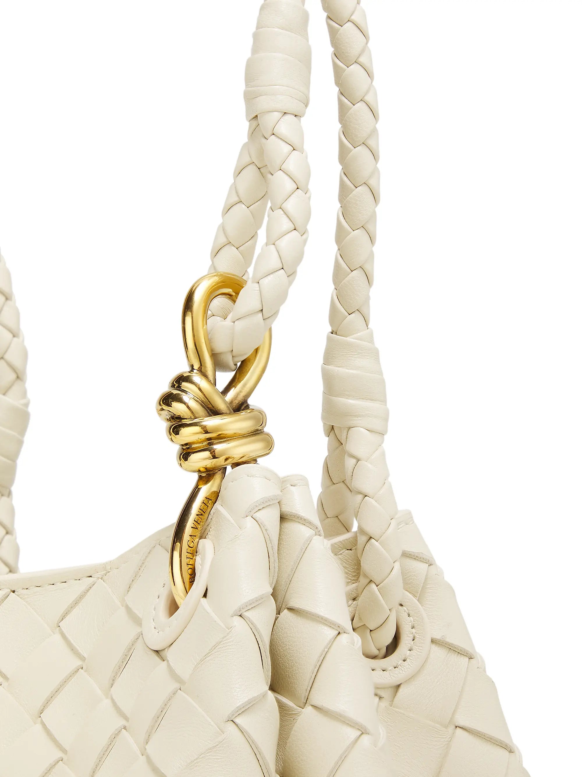 Bottega Veneta Andiamo Intrecciato Leather Crossbody Bag