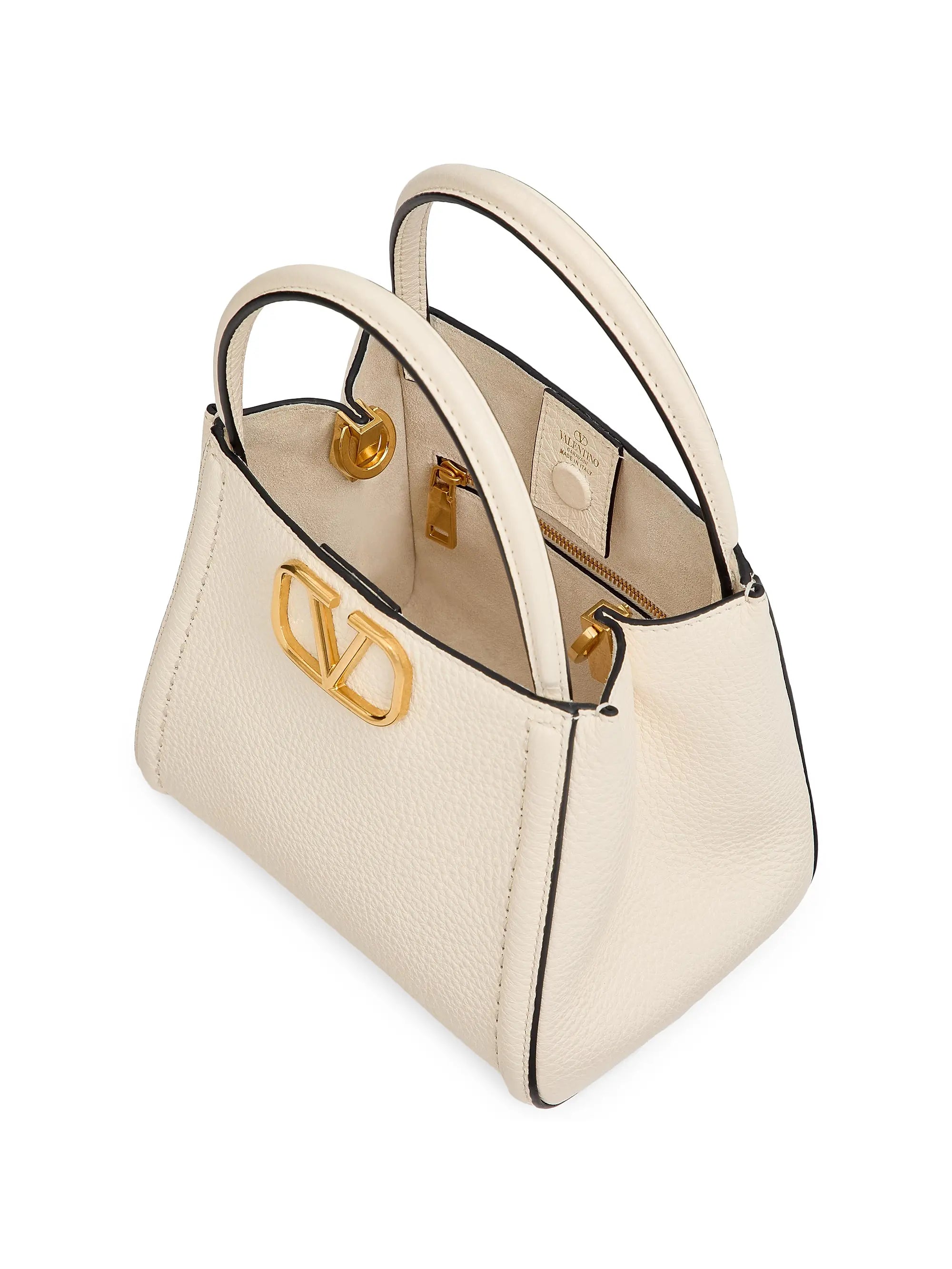 Valentino Garavani Valentino Garavani Alltime Small Handbag in Grainy Calfskin
