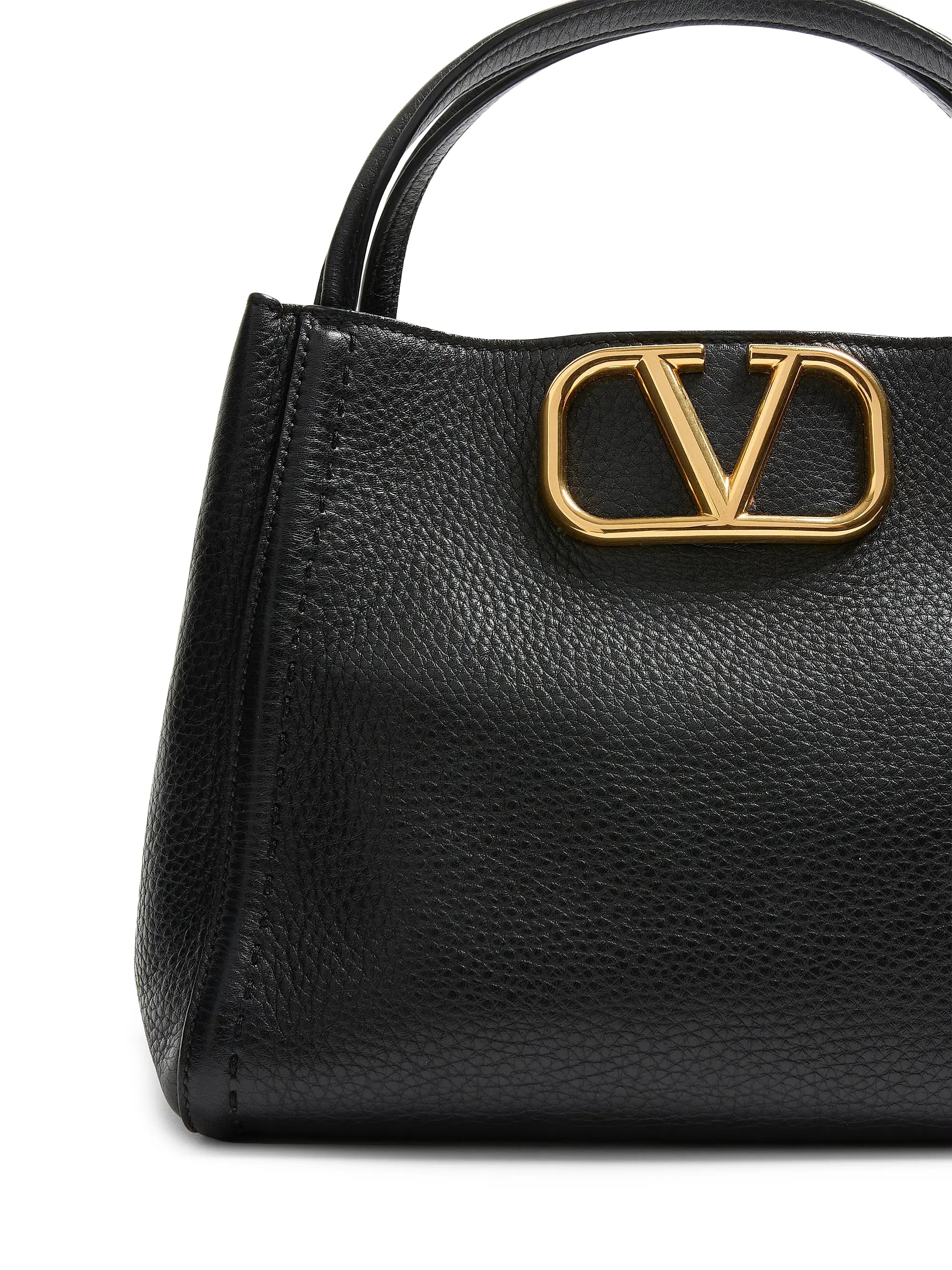 Valentino Garavani Valentino Garavani Alltime Medium Handbag in Grainy Calfskin