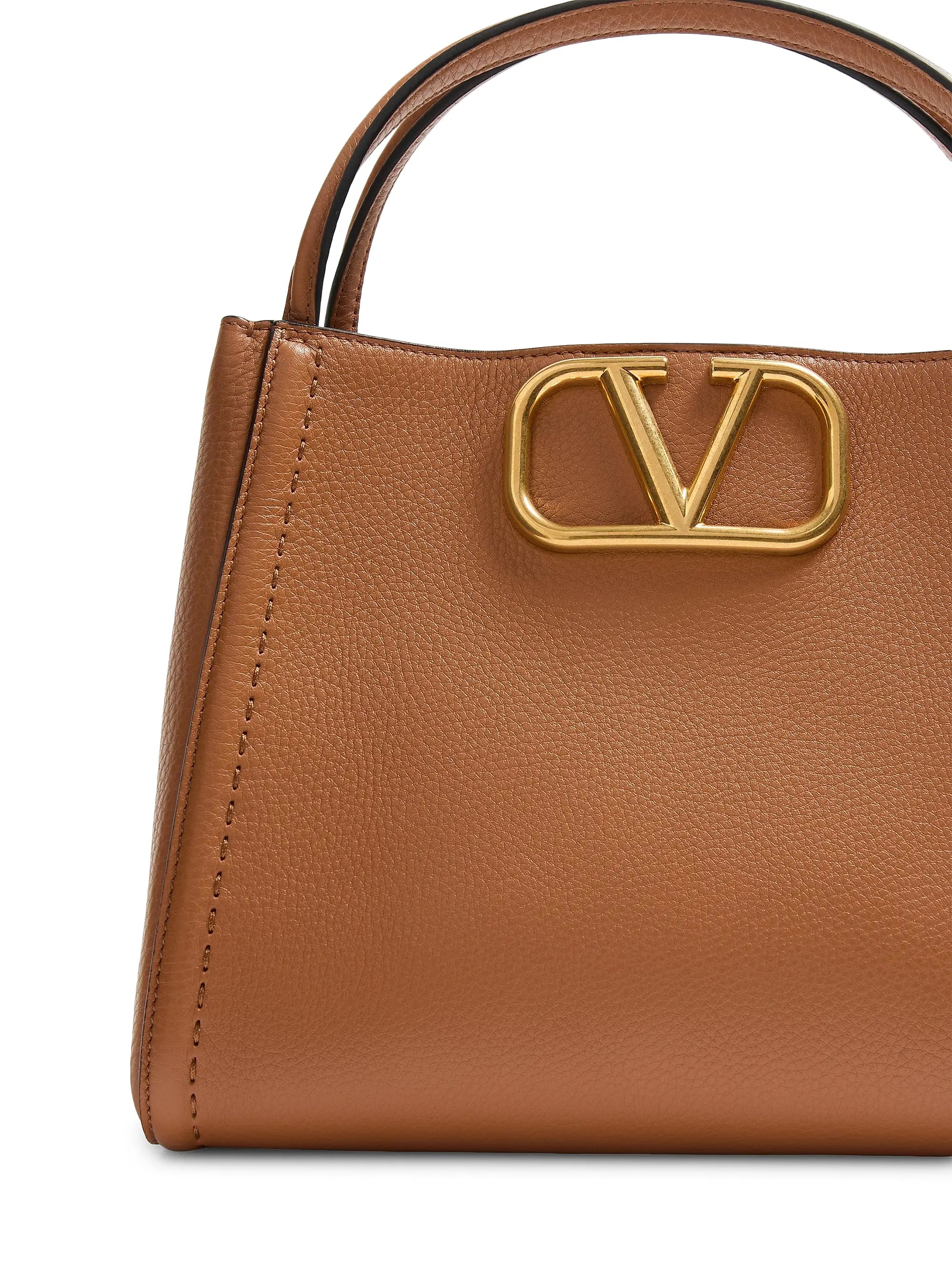 Valentino Garavani Valentino Garavani Alltime Medium Handbag in Grainy Calfskin