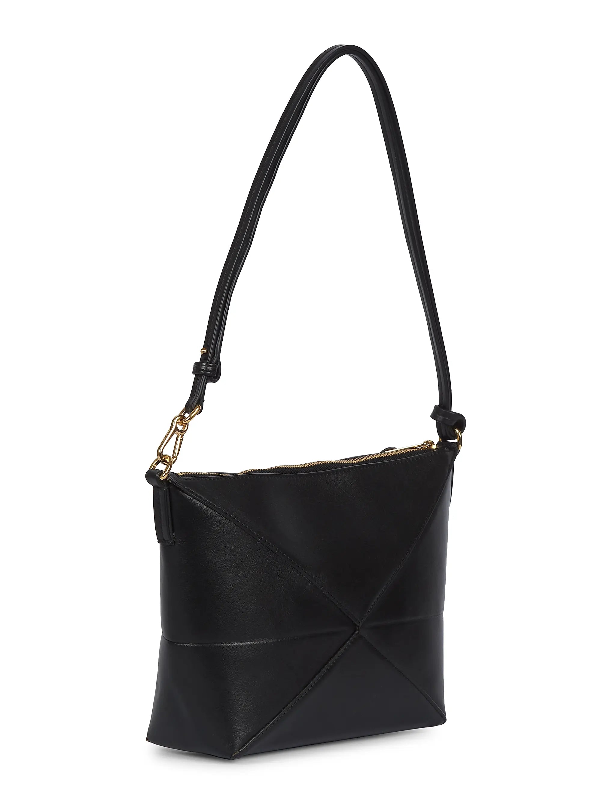 LOEWE Puzzle Fold Leather Shoulder Bag