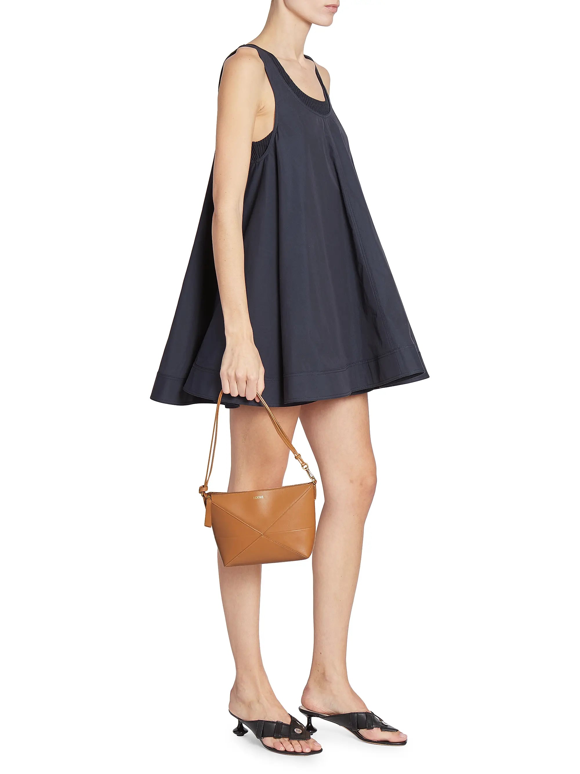 LOEWE Puzzle Fold Leather Shoulder Bag