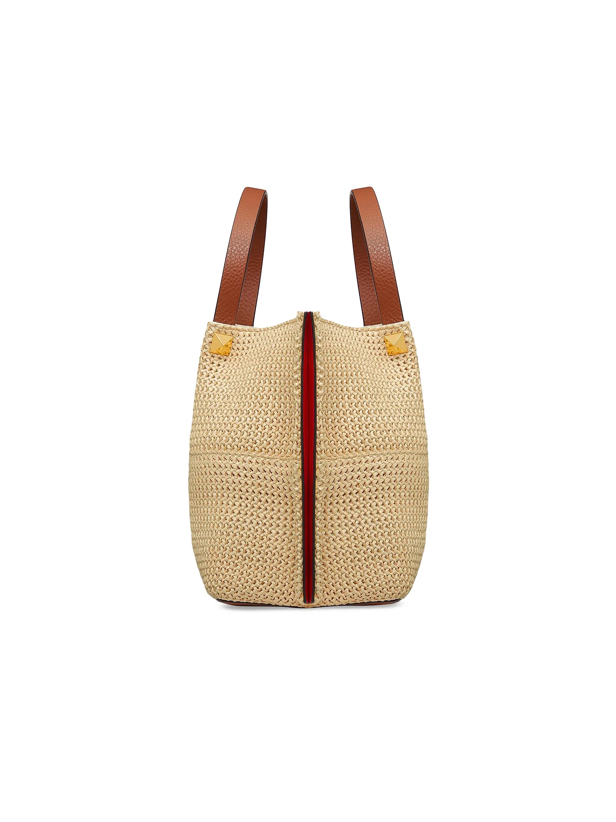 Valentino Garavani Medium Straw Summer Tote Bag