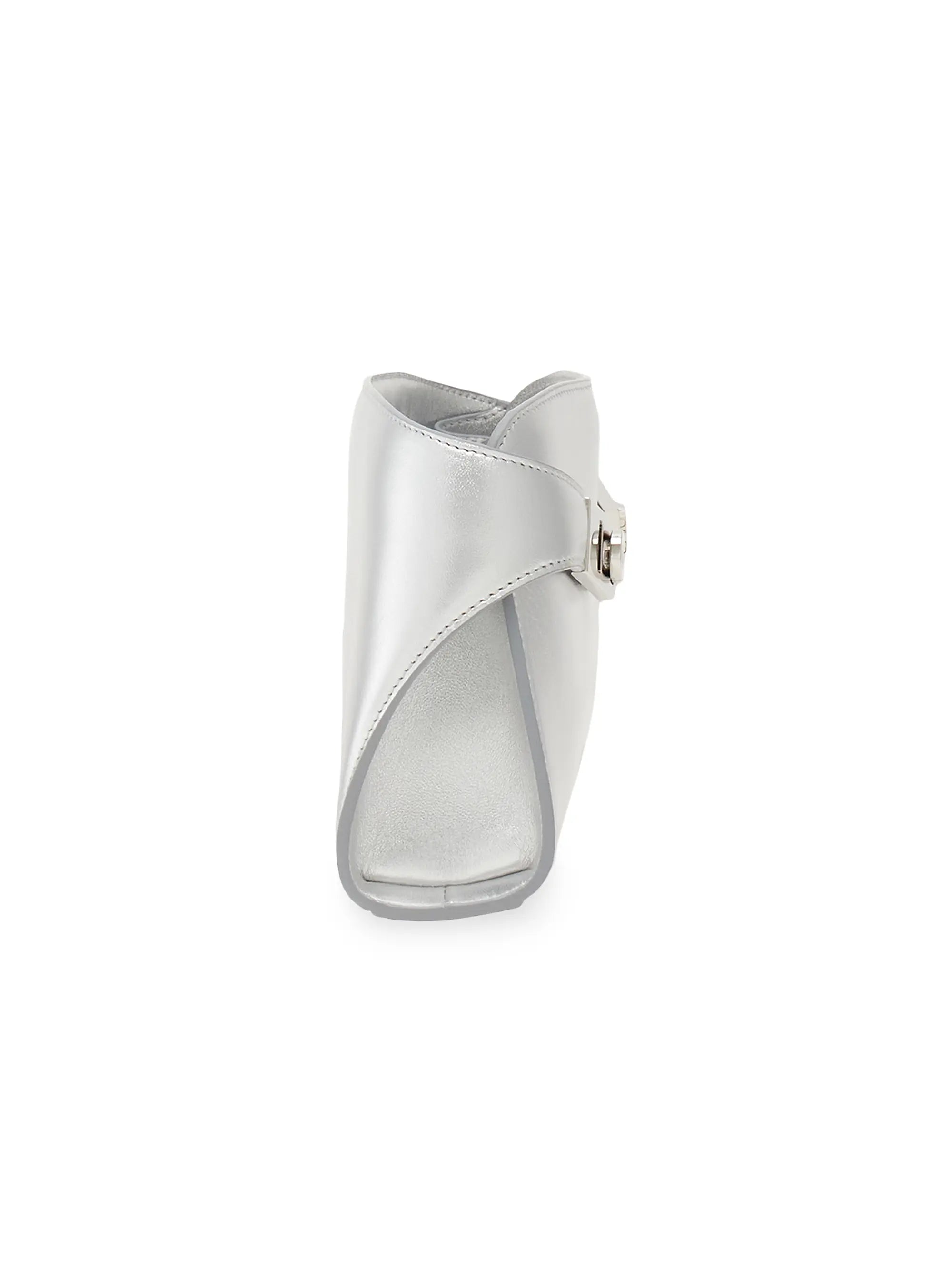 FERRAGAMO Hug Metallic Leather Crossbody Bag