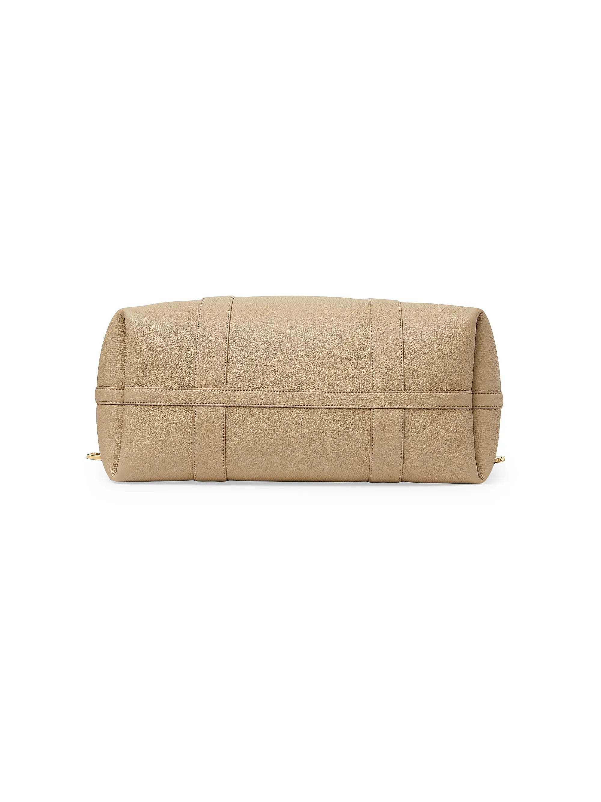 Loro Piana Large Ghiera Leather Shopper Tote Bag