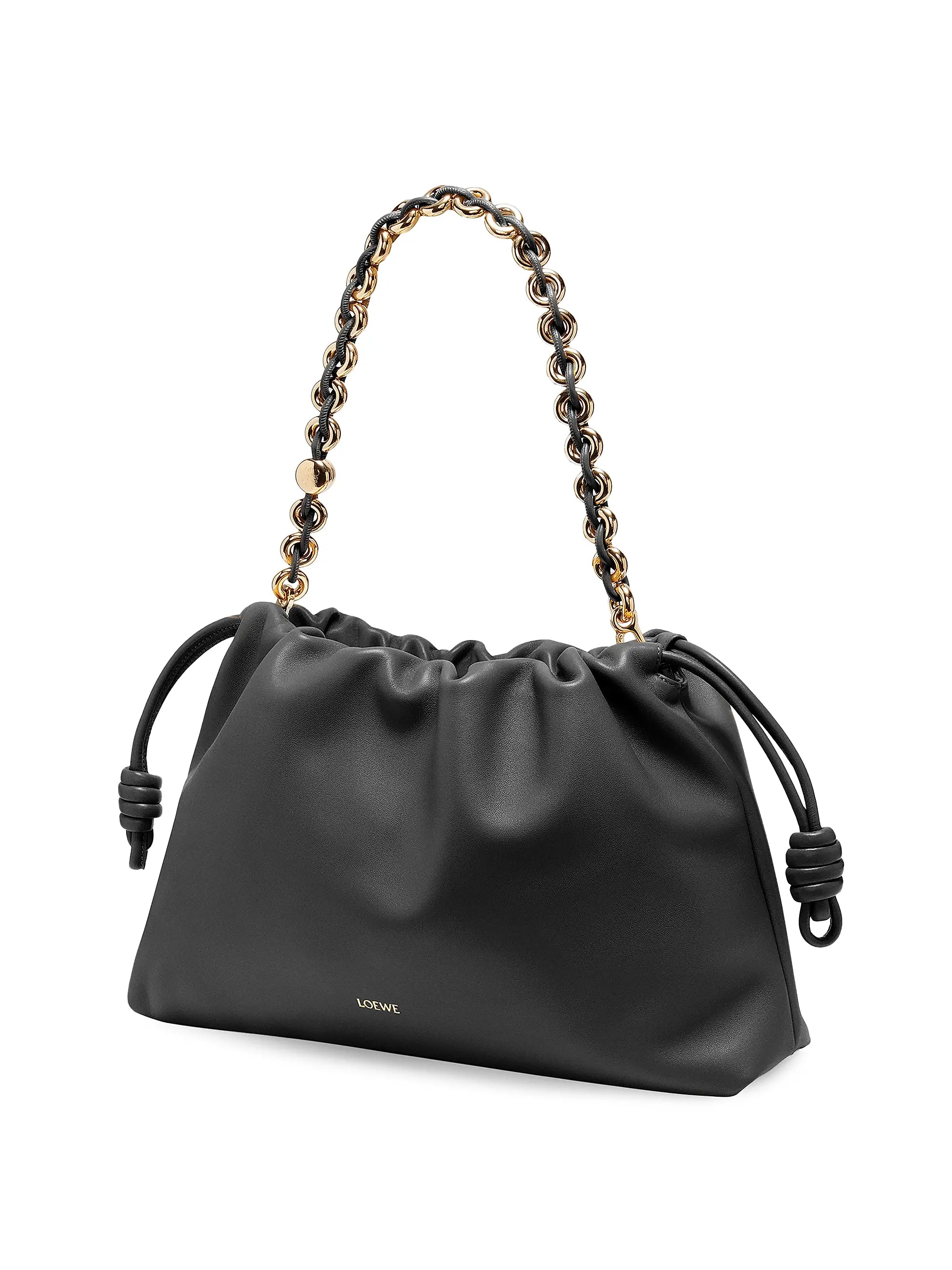 LOEWE Large Flamenco Leather Shoulder Bag