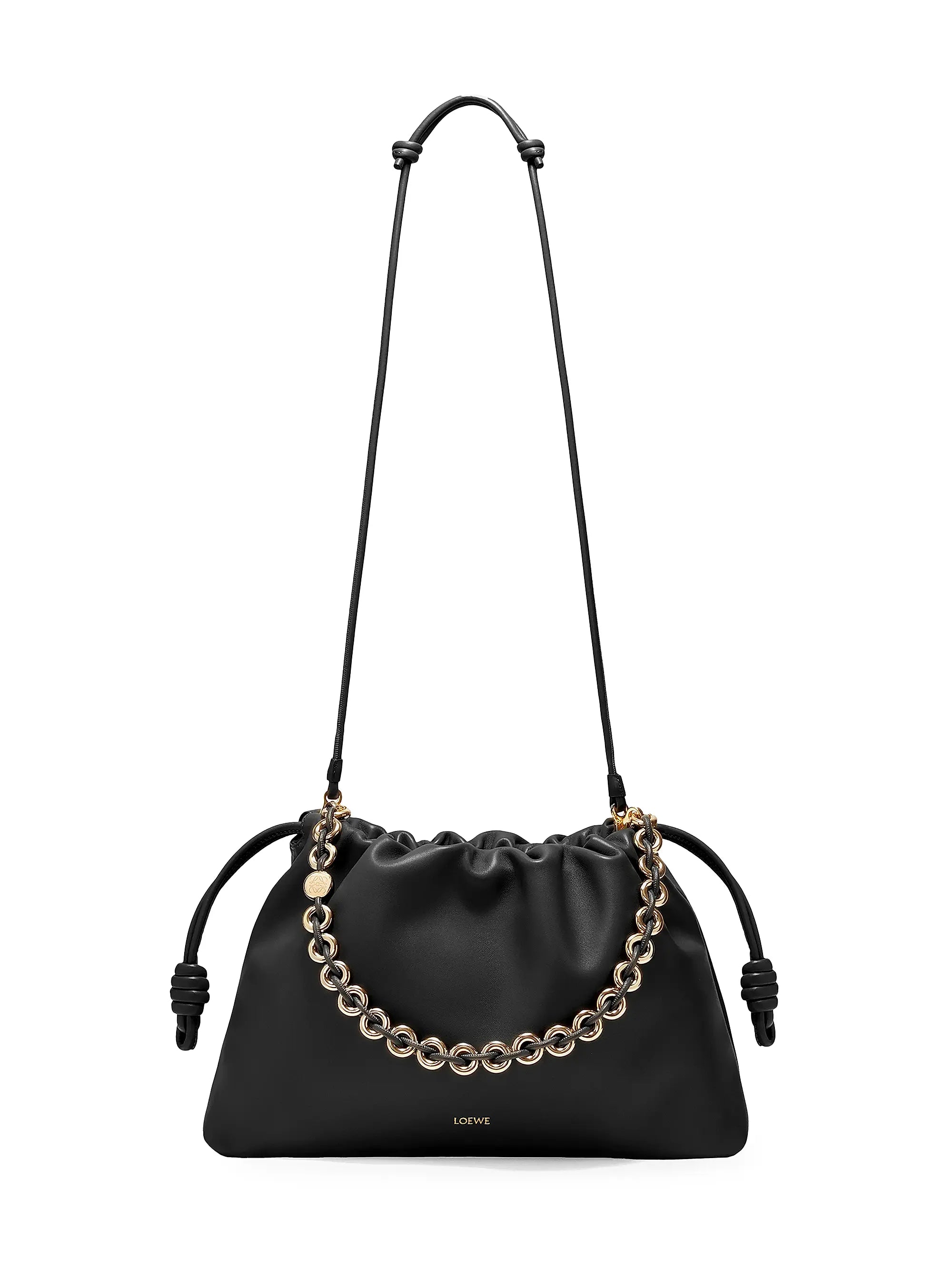 LOEWE Large Flamenco Leather Shoulder Bag