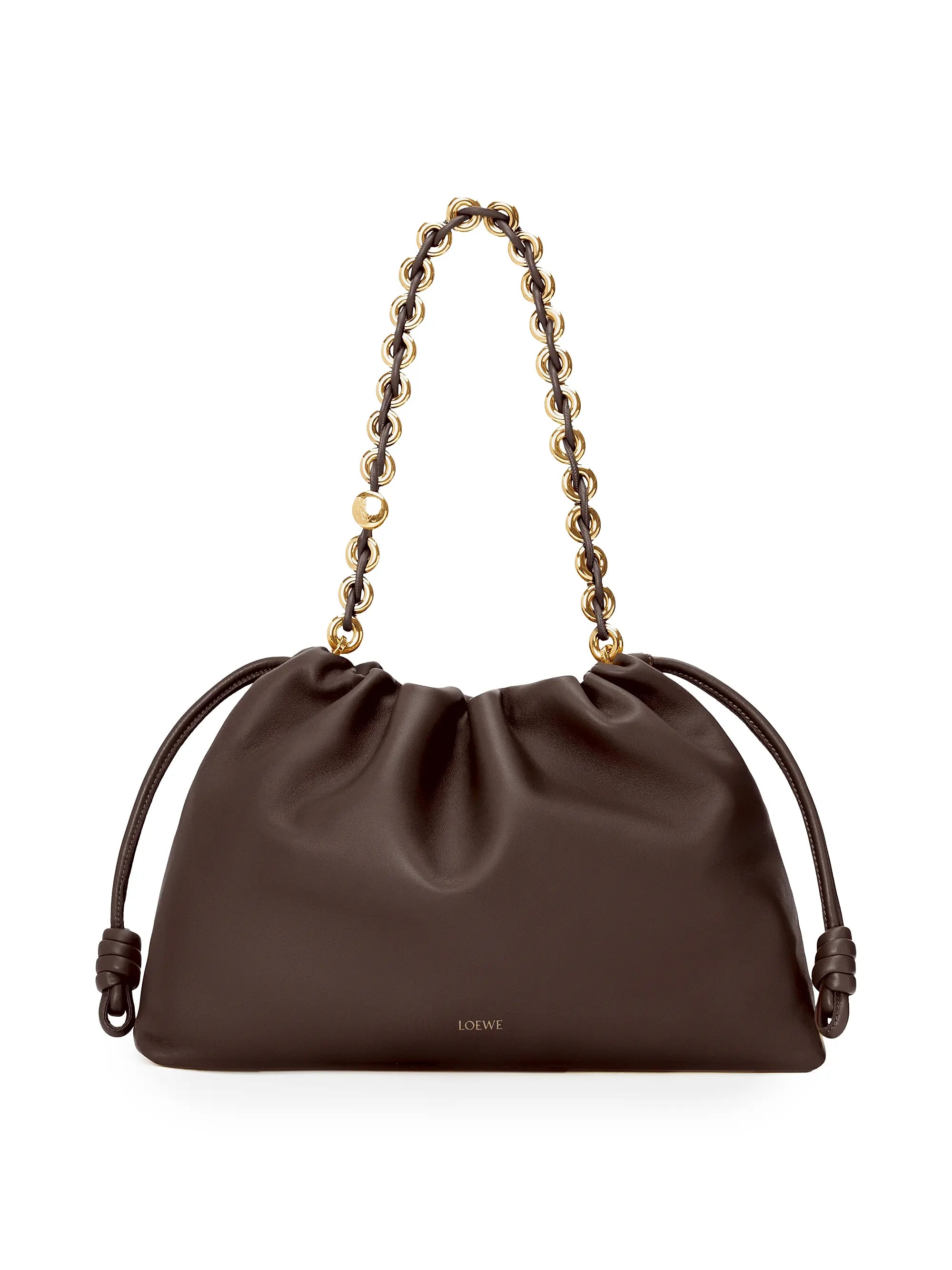 LOEWE Large Flamenco Leather Shoulder Bag