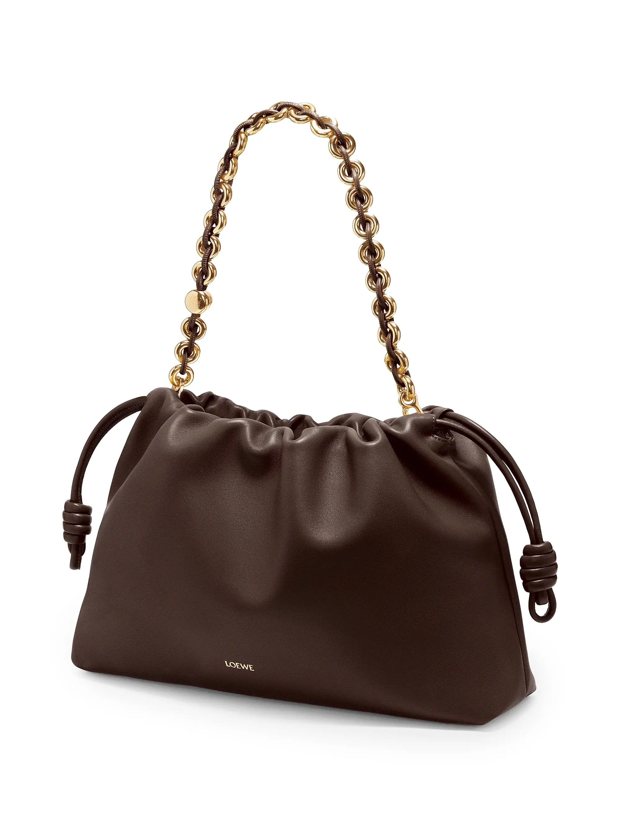 LOEWE Large Flamenco Leather Shoulder Bag