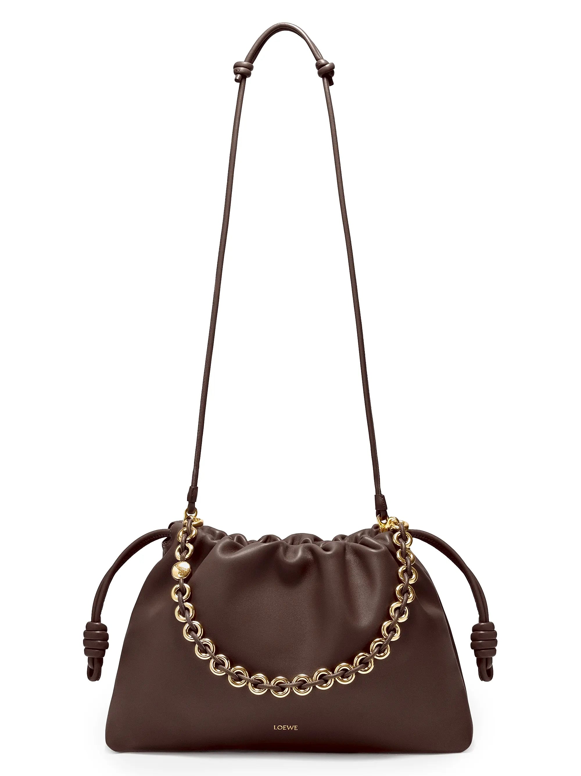 LOEWE Large Flamenco Leather Shoulder Bag