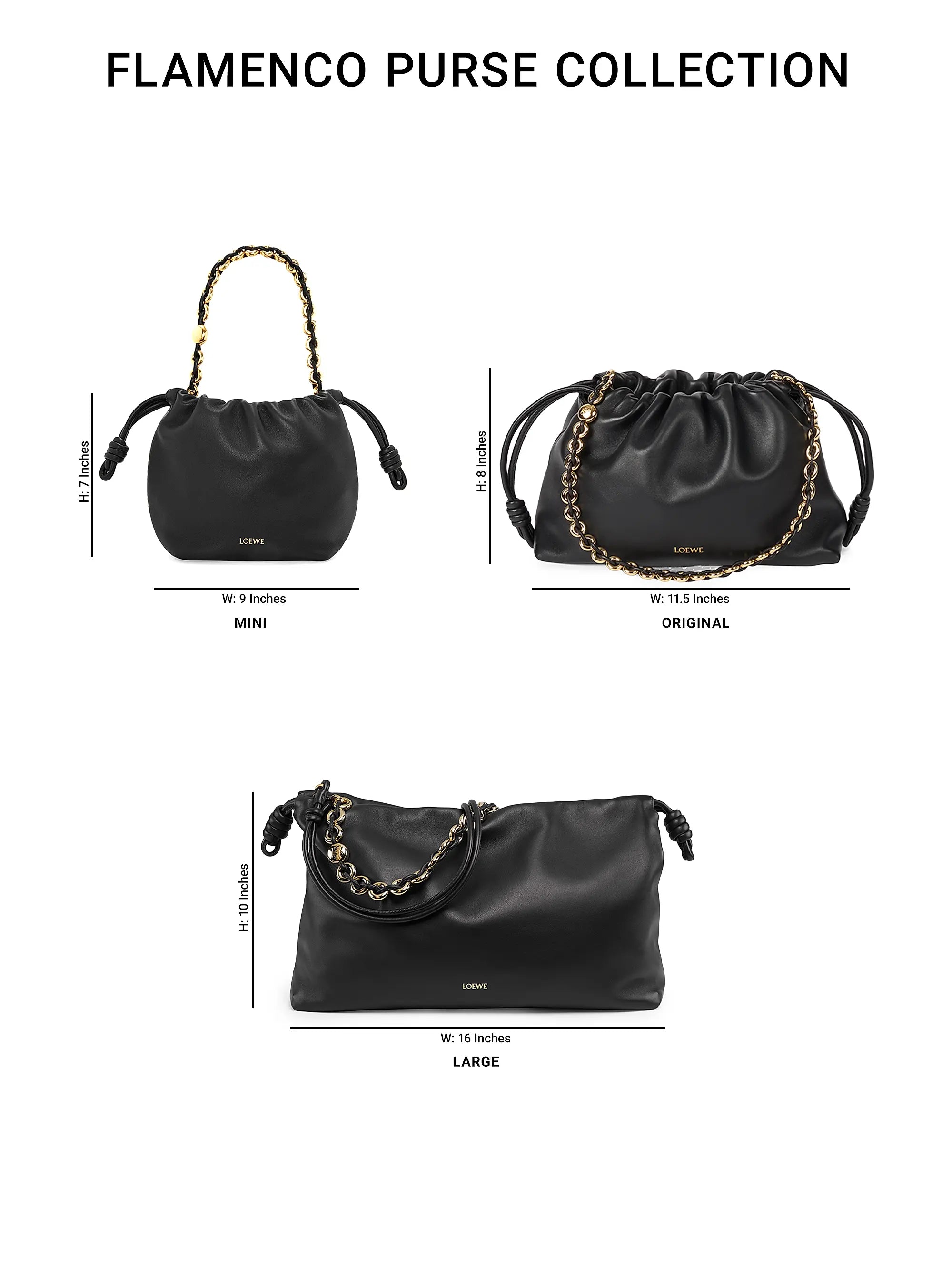 LOEWE Mini Flamenco Top-Handle Bag