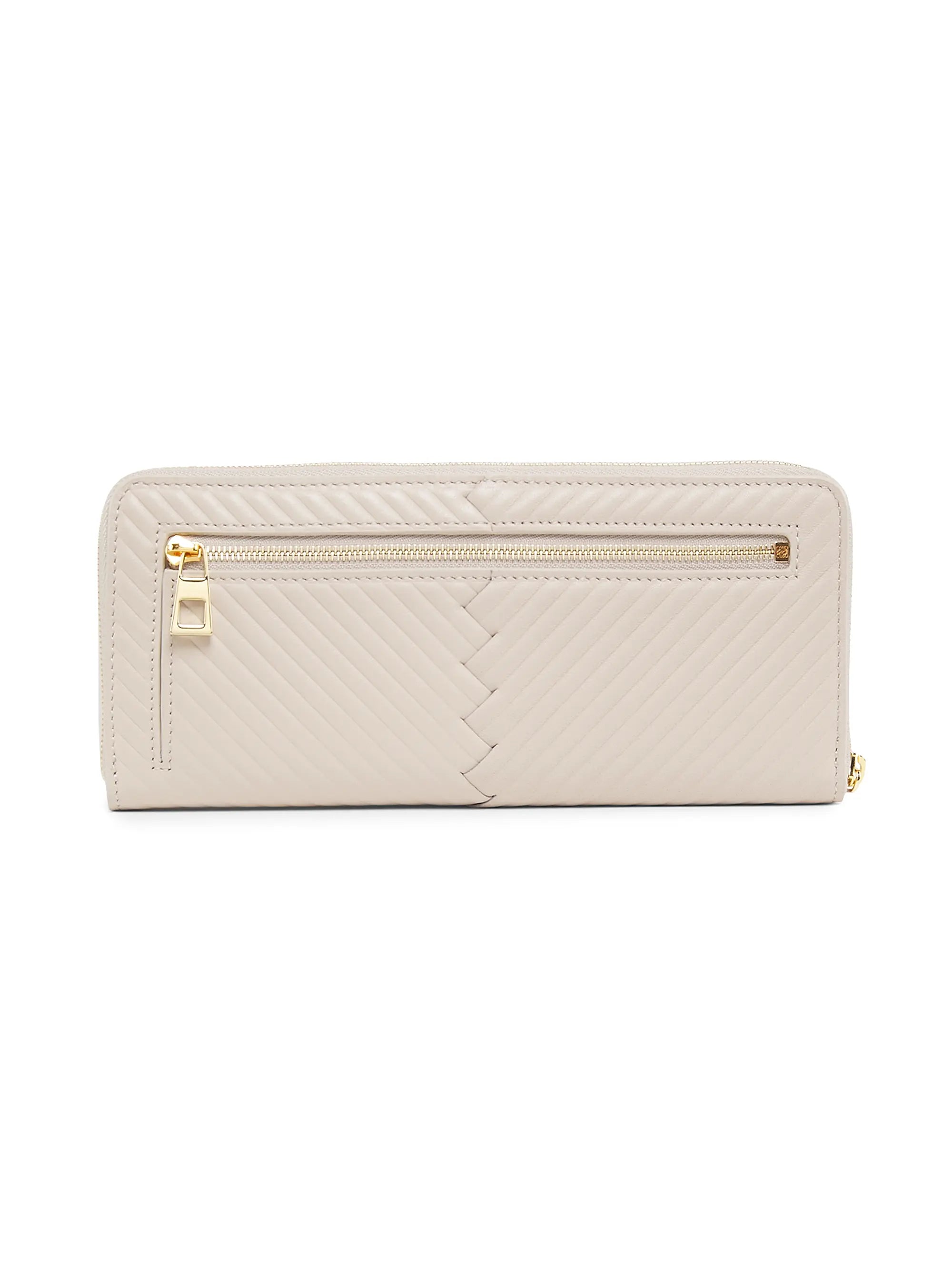 LOEWE Knot Diamond Slim Zip-Around Wallet