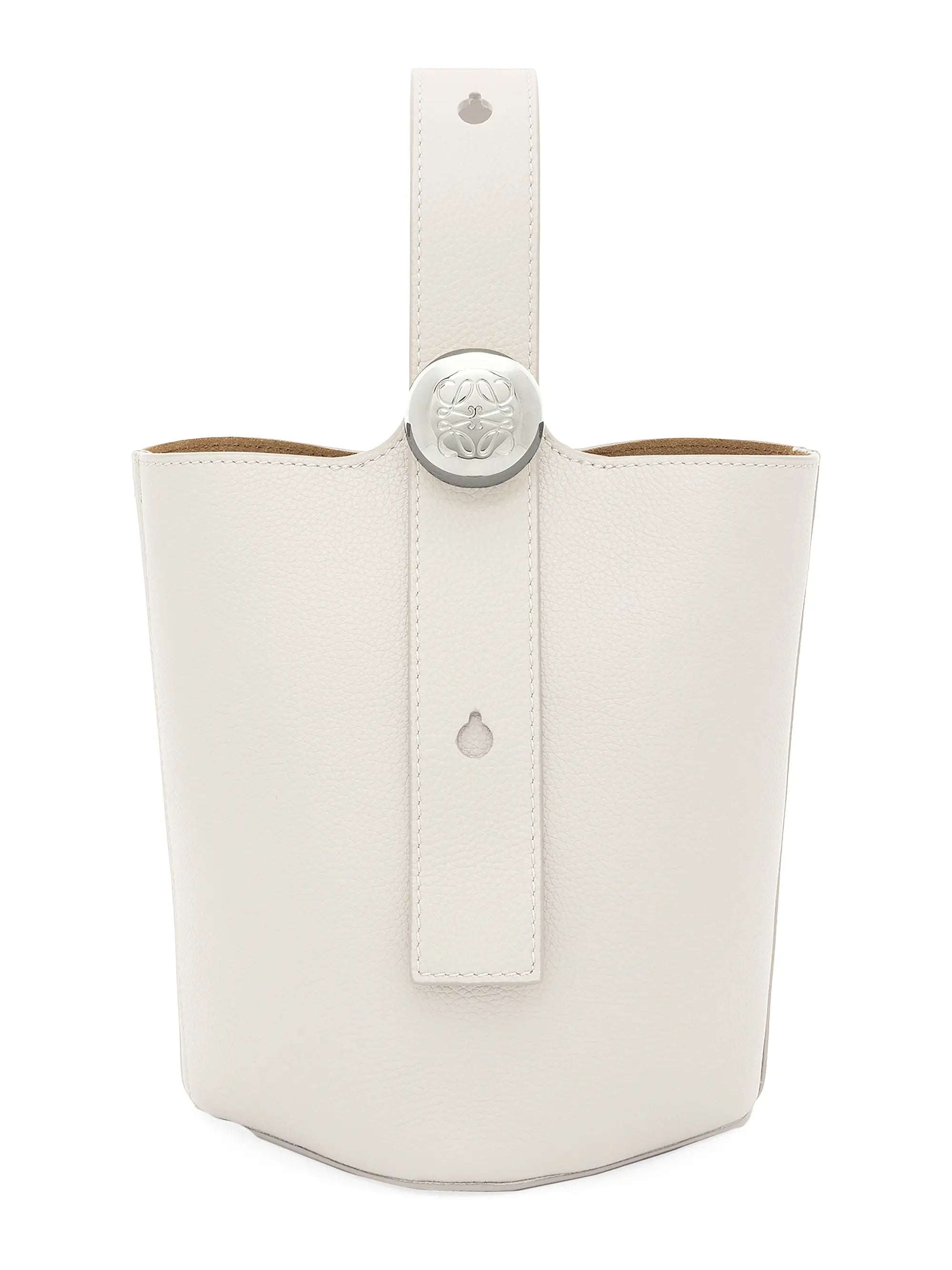 LOEWE Mini Pebble Leather Bucket Bag
