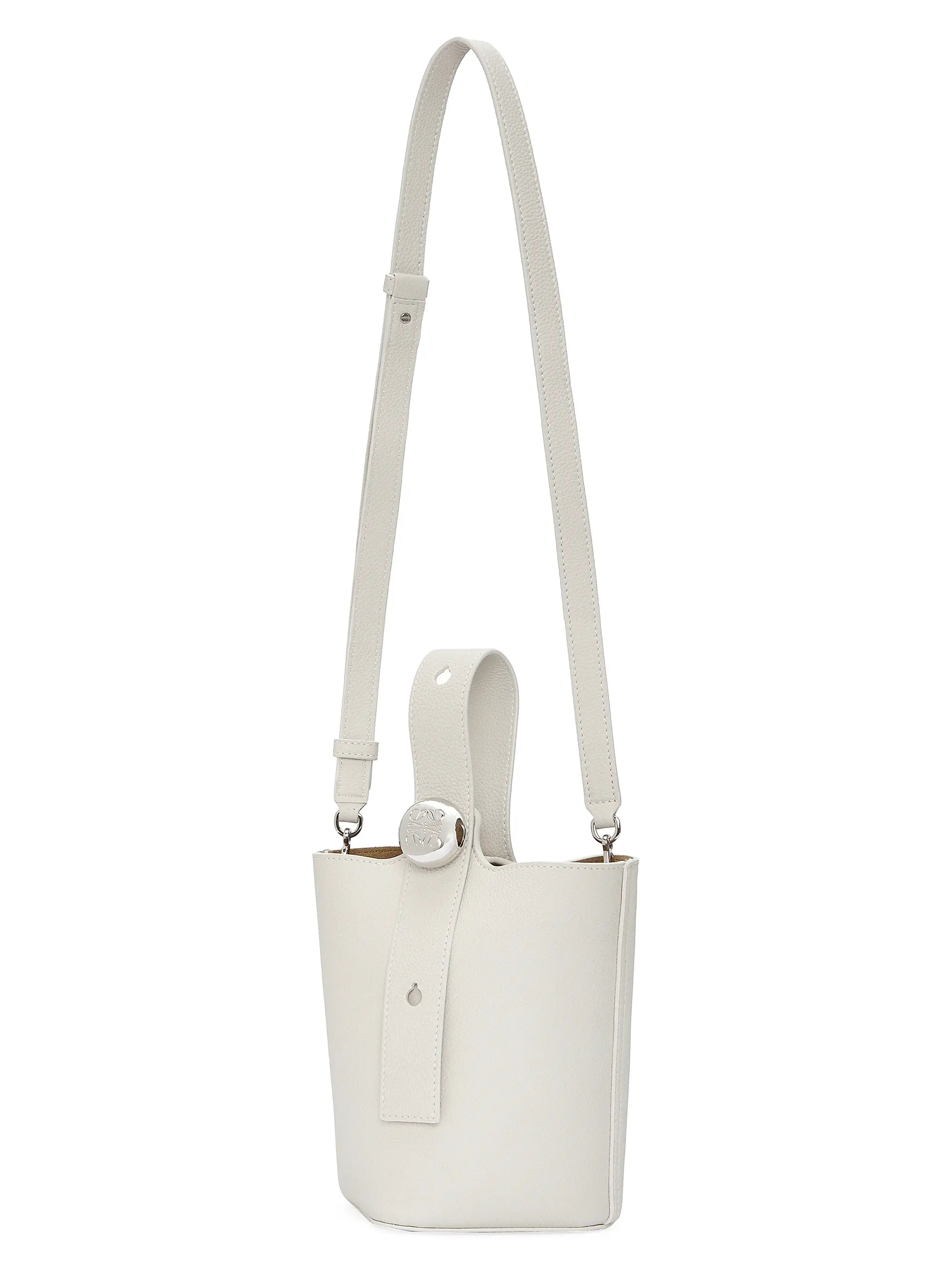 LOEWE Mini Pebble Leather Bucket Bag