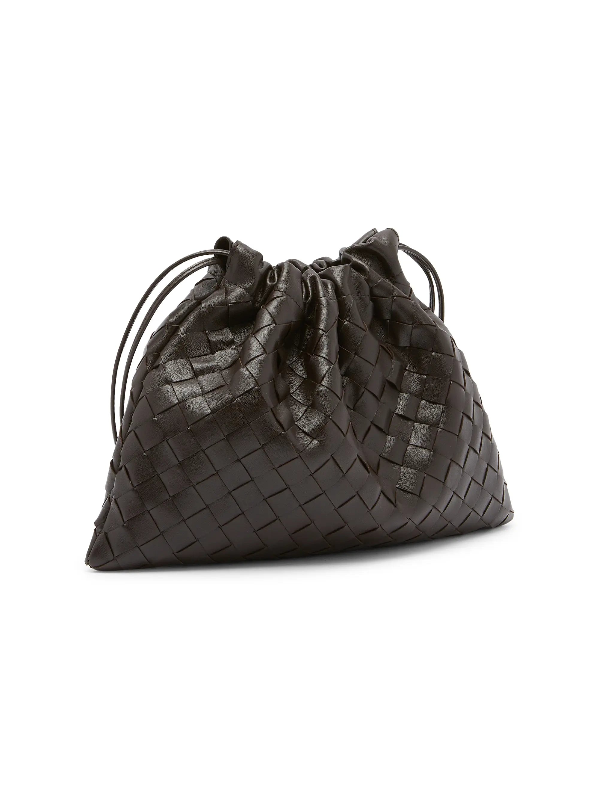 Bottega Veneta Intrecciato Leather Pouch