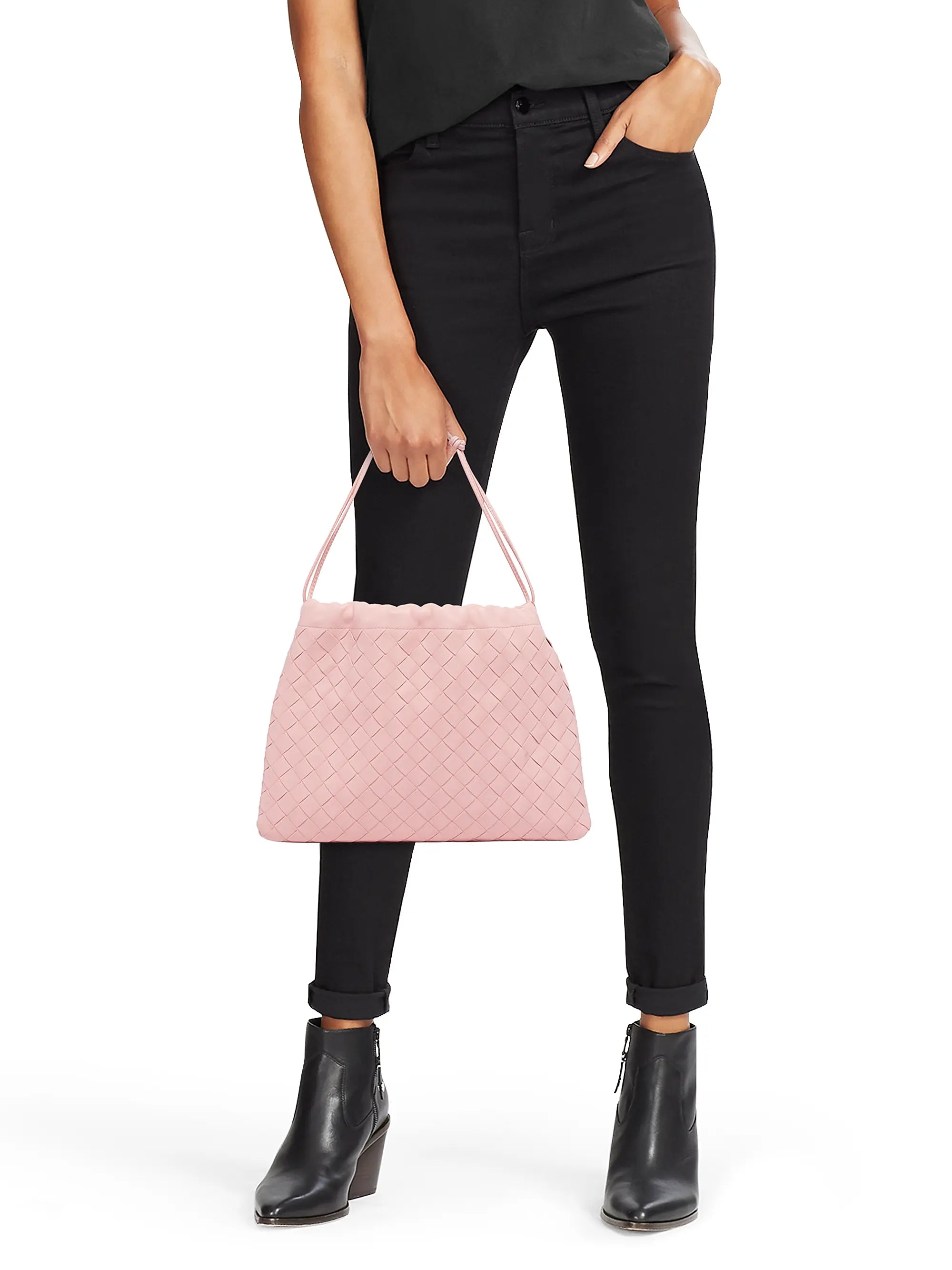 Bottega Veneta Intrecciato Leather Pouch