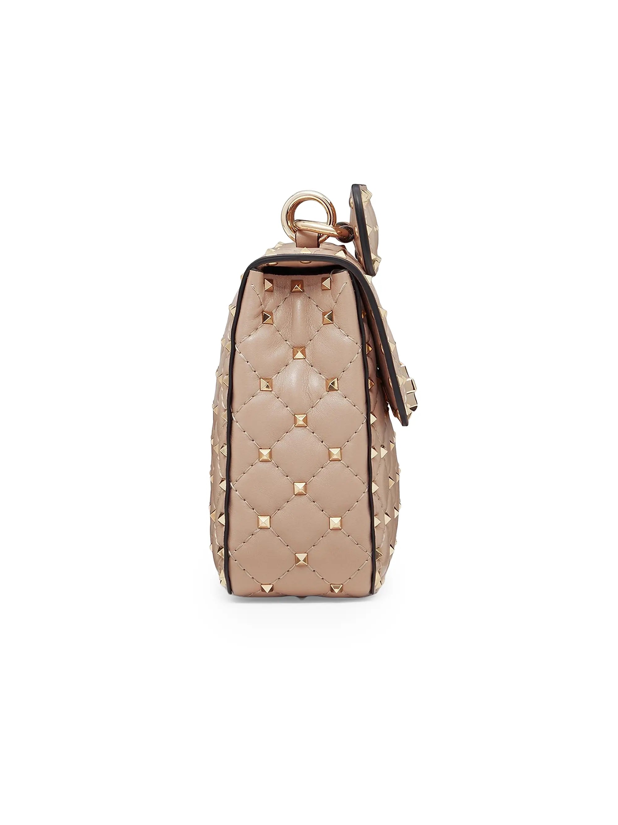 Valentino Garavani Medium Nappa Rockstud Spike Shoulder Bag