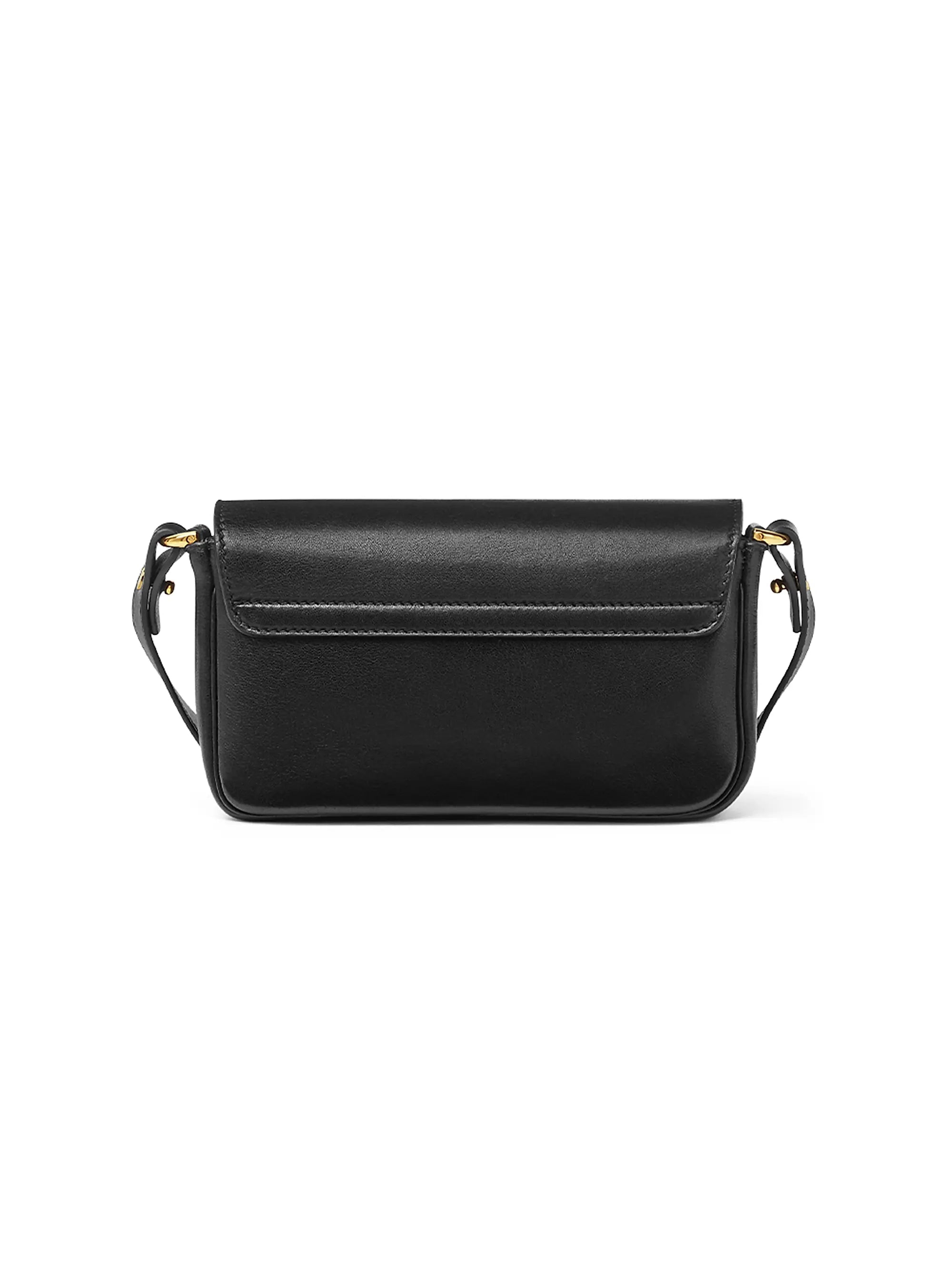 Versace Tag Mini Leather Shoulder Bag