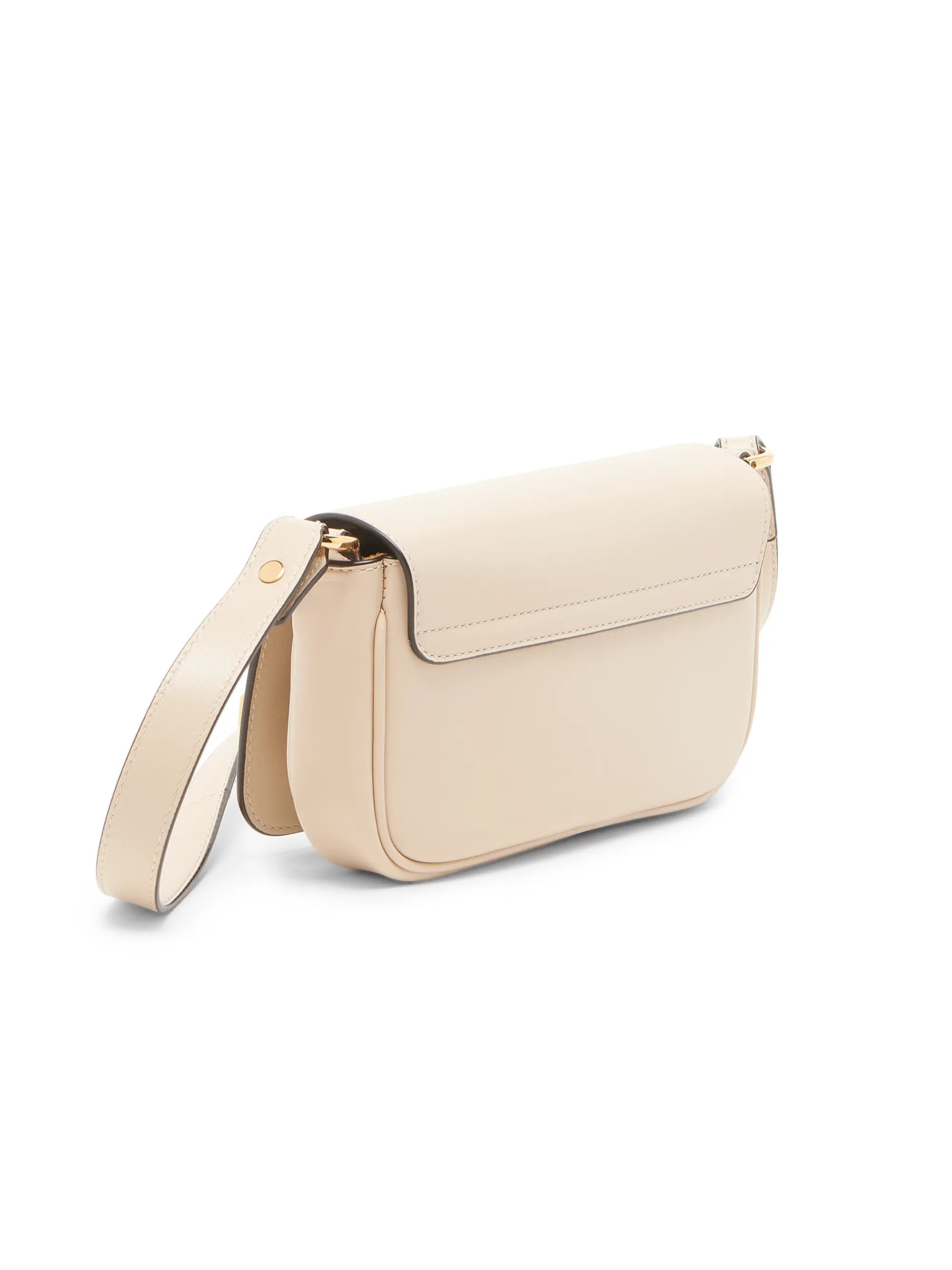 Versace Tag Mini Leather Shoulder Bag