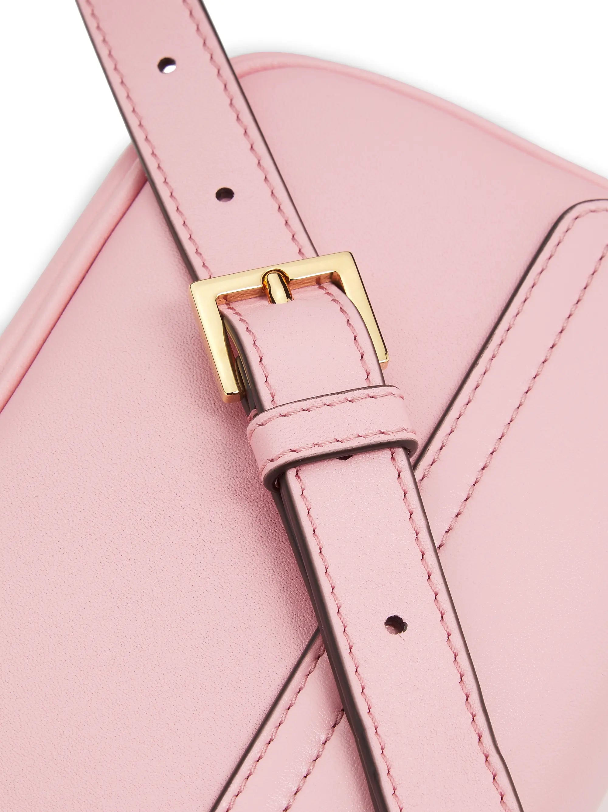 Versace Tag Mini Leather Shoulder Bag