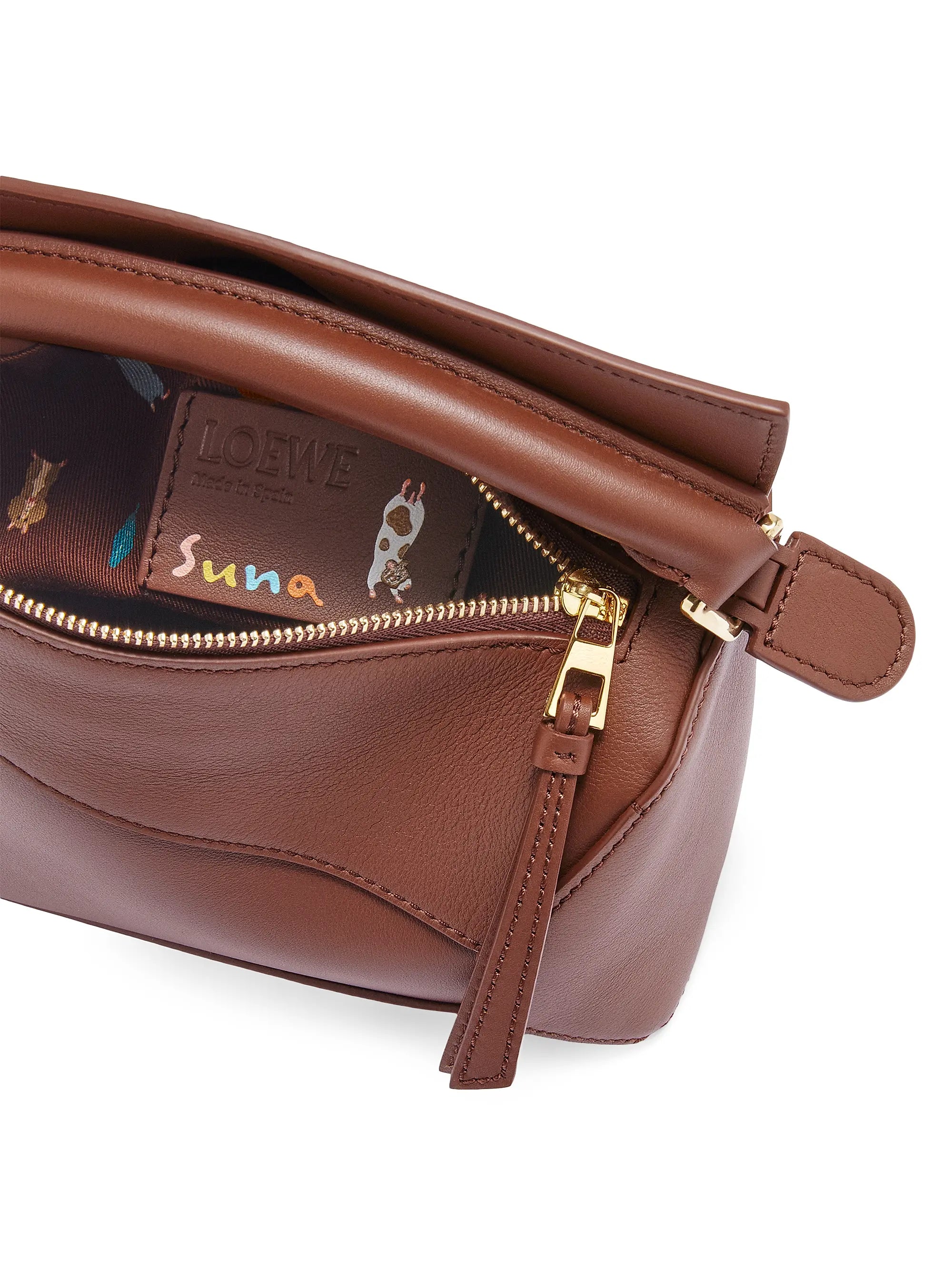 LOEWE Suna Fujita x LOEWE Puzzle Edge Mini Leather Bag