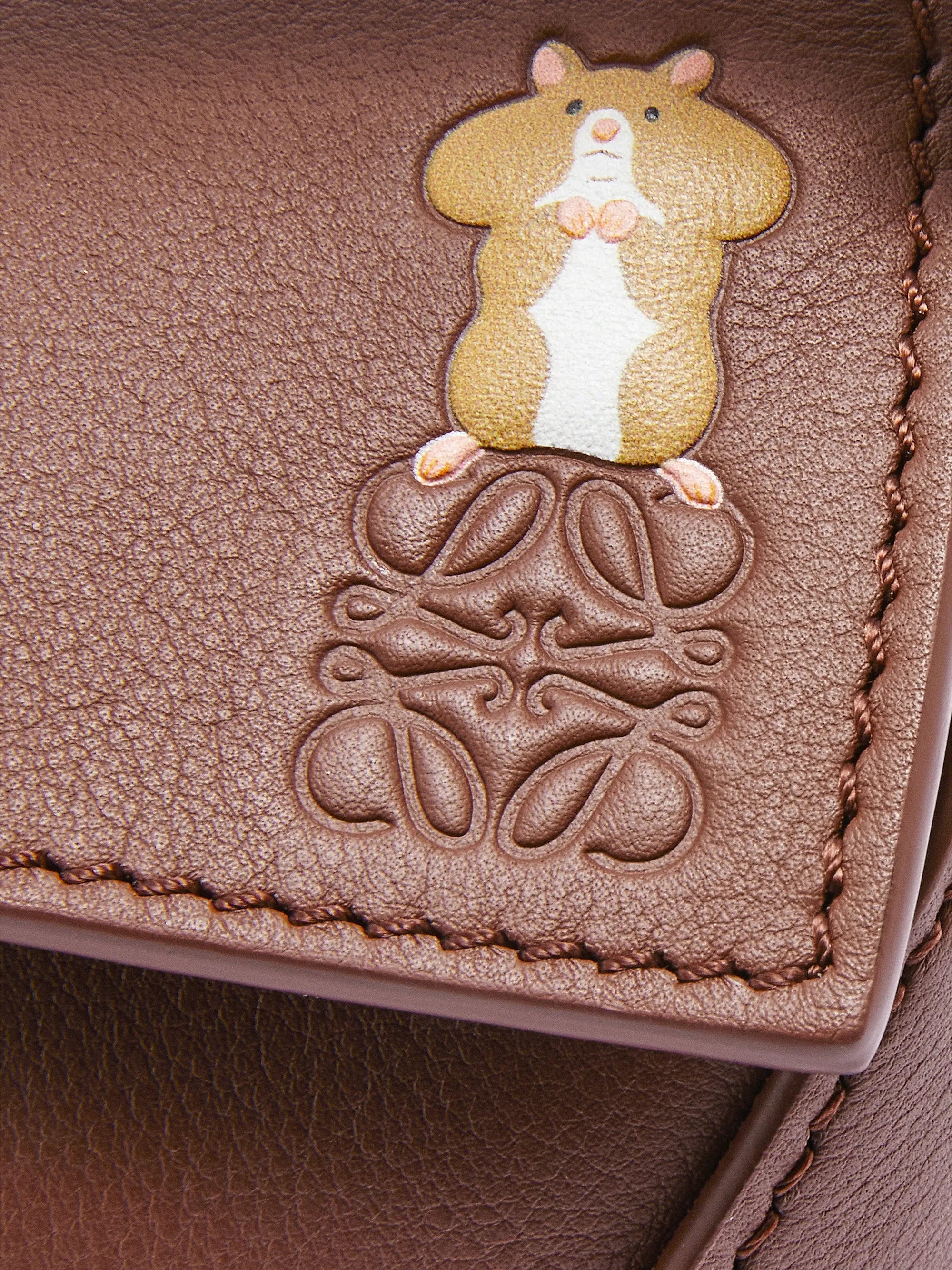 LOEWE Suna Fujita x LOEWE Puzzle Edge Mini Leather Bag