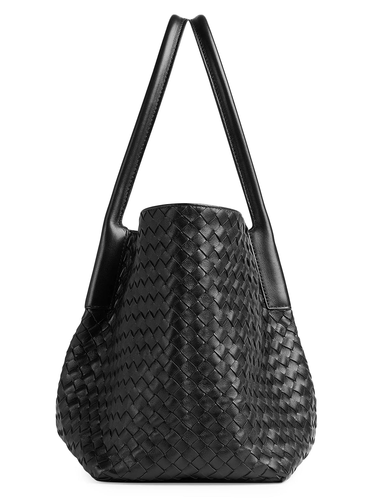 Women's Bottega Veneta Pinacoteca Reversible Tote Bag, worn