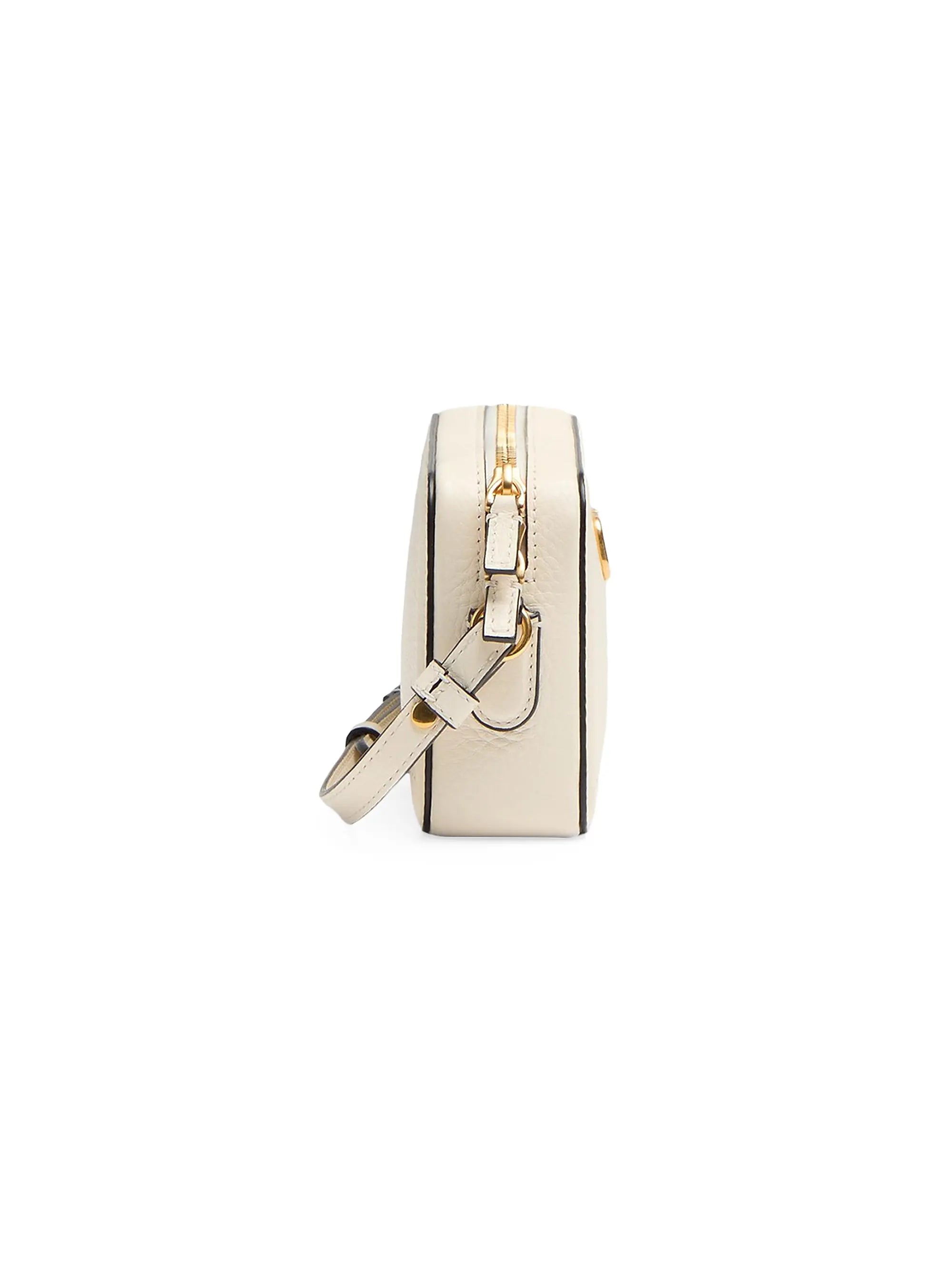 Valentino Garavani Alltime Mini Shoulder Bag in Grainy Calfskin