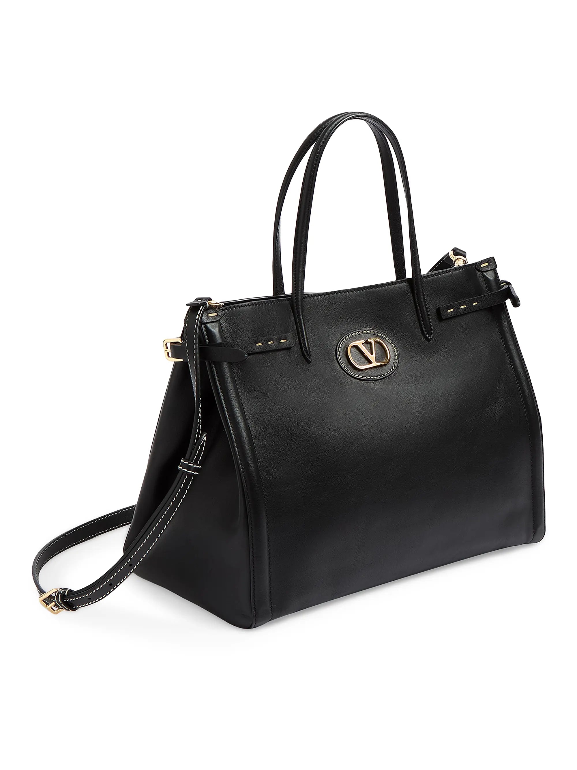 Valentino Garavani Antibes Medium Calfskin Shopping Bag