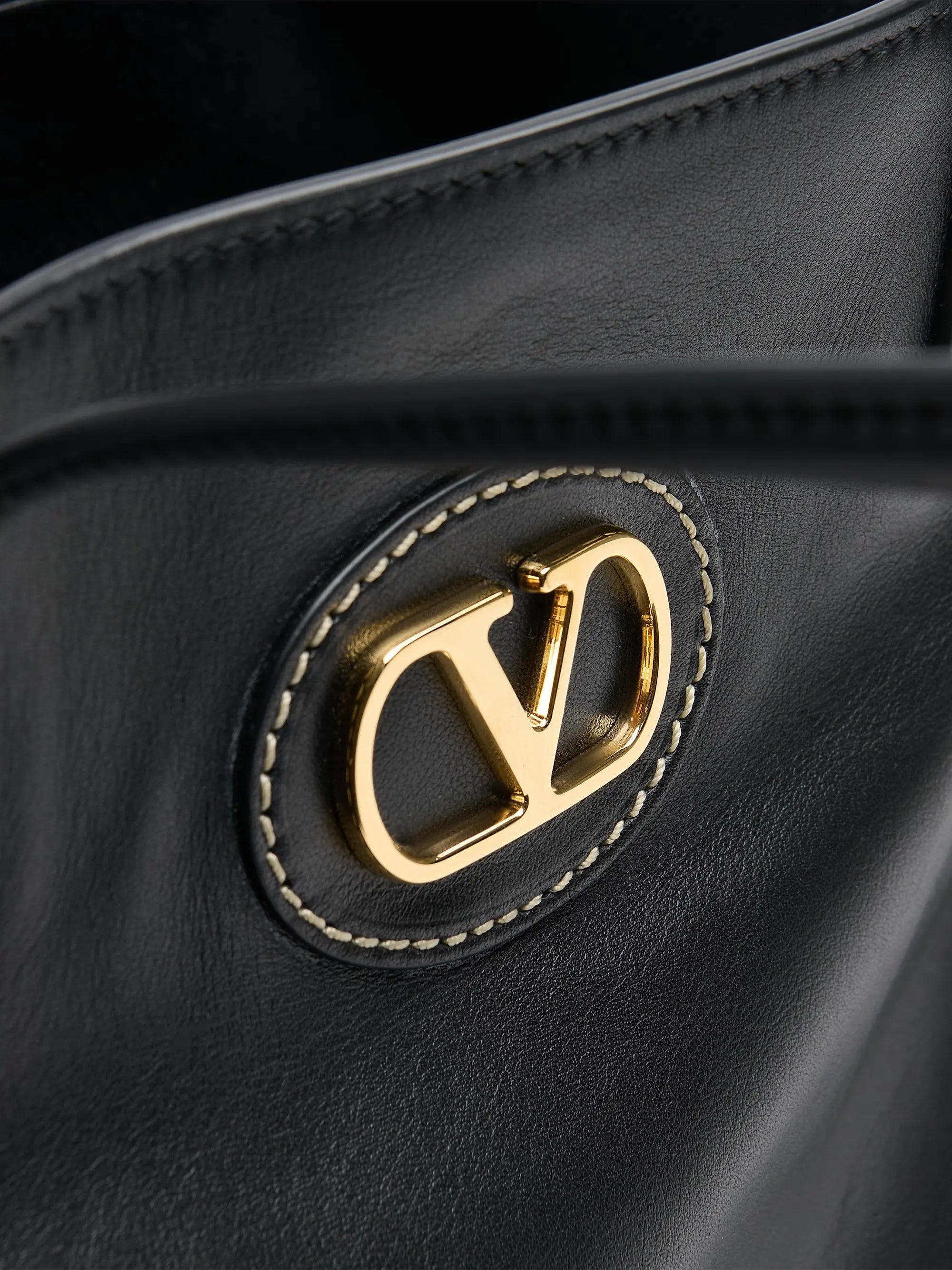 Valentino Garavani Antibes Medium Calfskin Shopping Bag