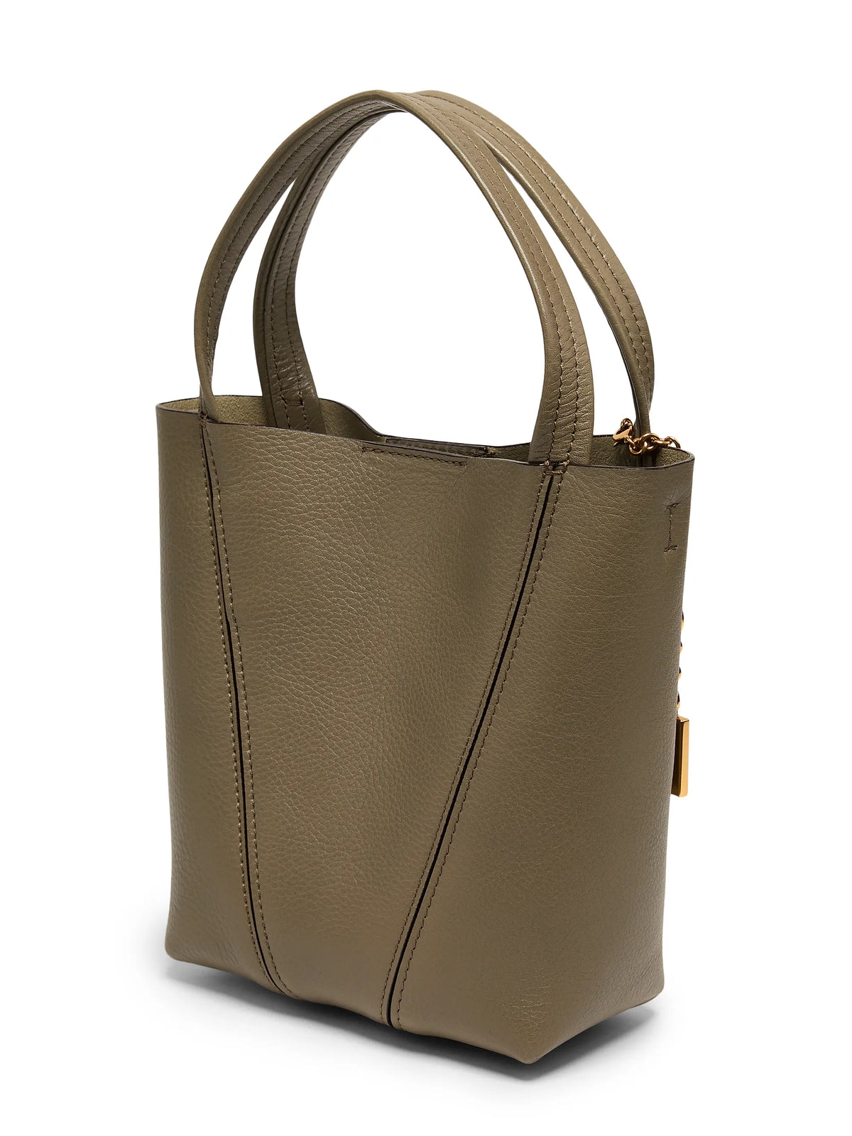 Chloé Small Spin Leather Tote Bag
