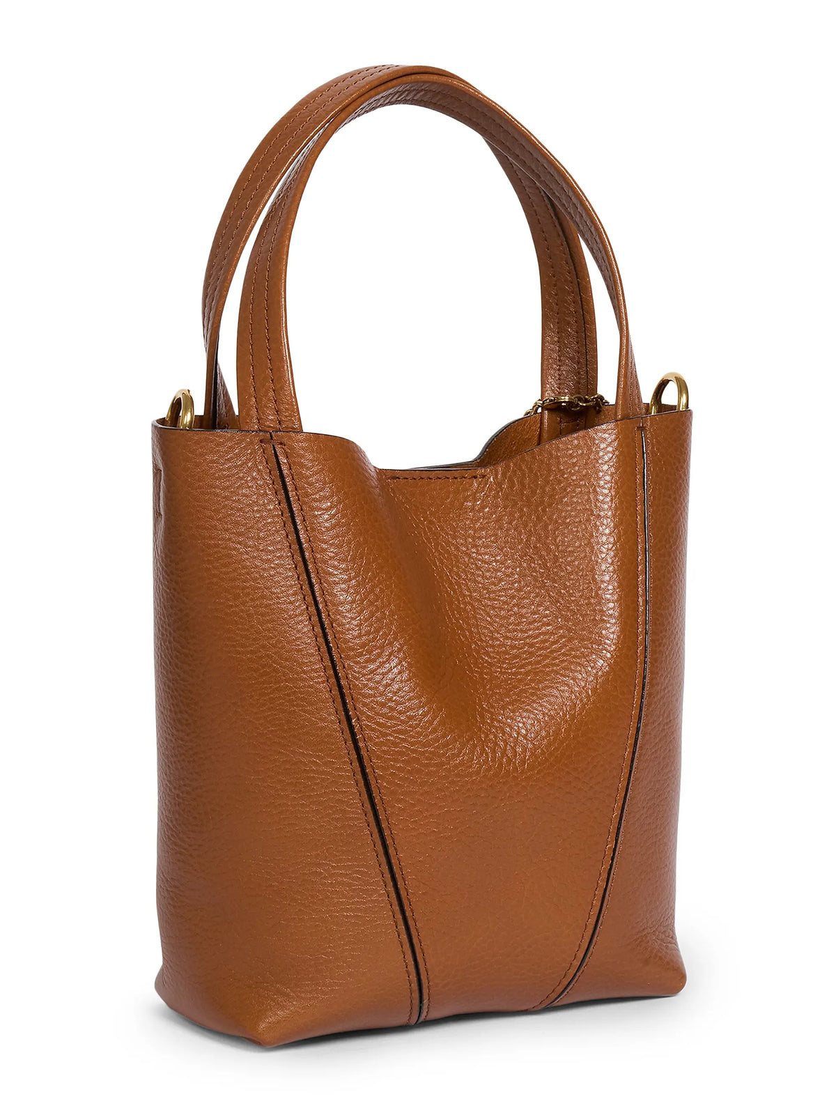 Chloé Small Spin Leather Tote Bag