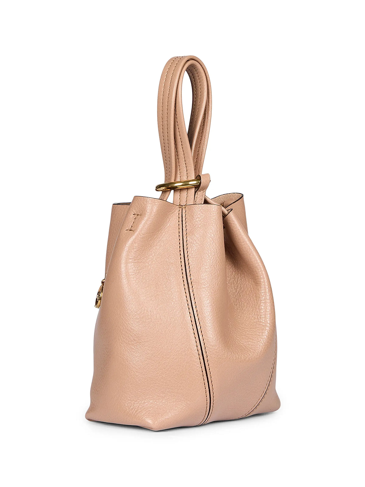 Chloé Small Spin Leather Tote Bag