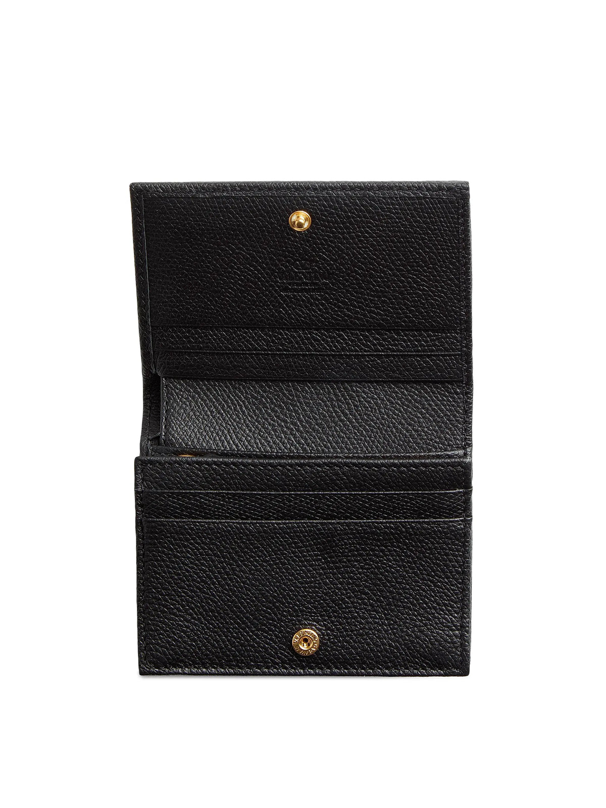 Valentino Garavani VLogo Signature Grainy Calfskin Wallet