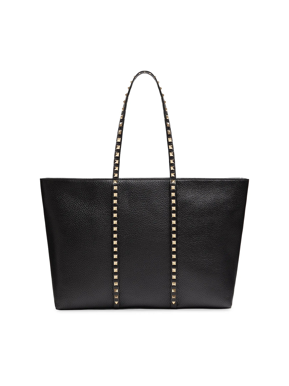 Valentino Garavani Rockstud Shopping Tote Bag in Grainy Calfskin